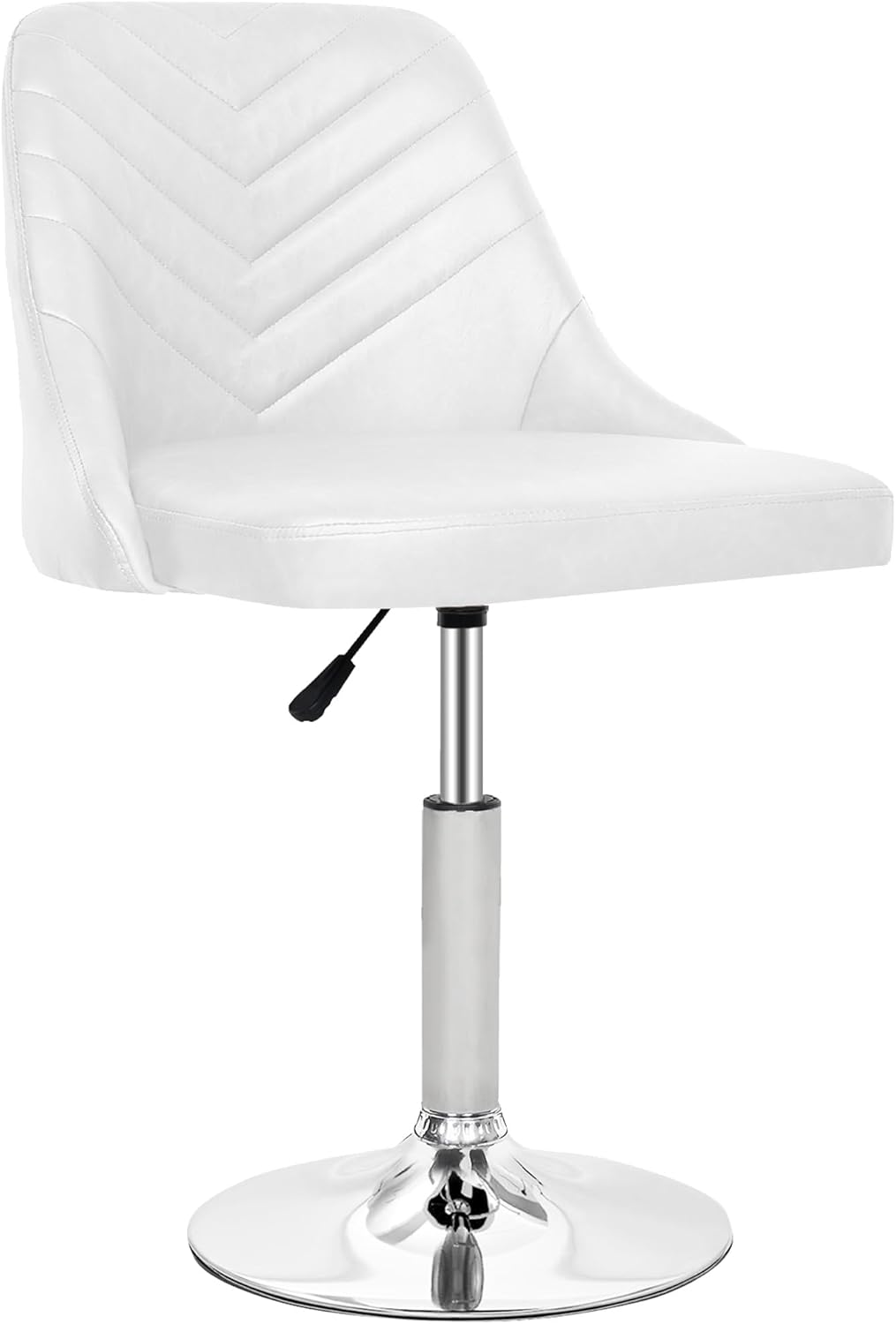 VECELO Bar Stool, Adjustable Barstools with Backrest