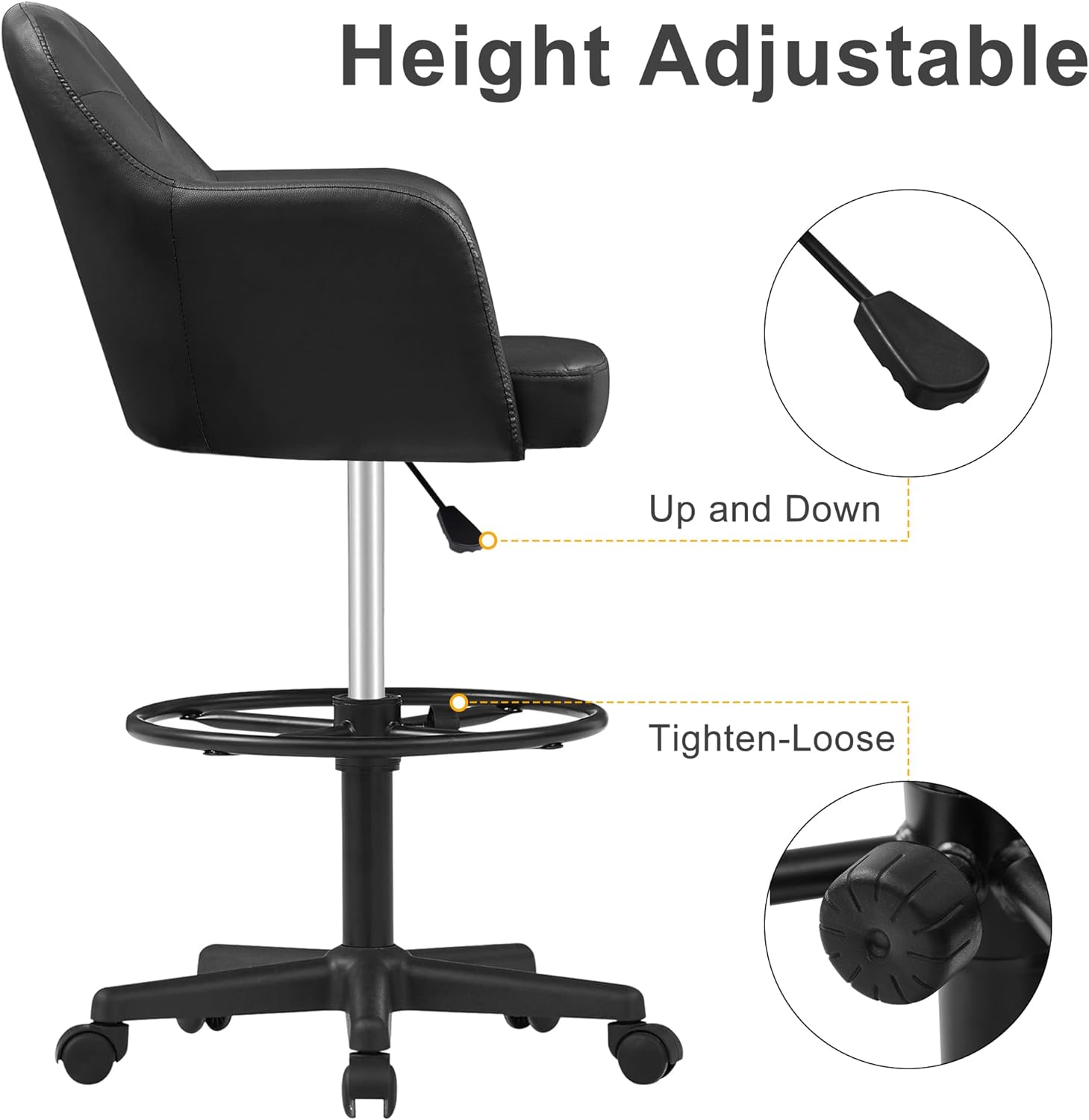 VECELO Home Office Desk Chair