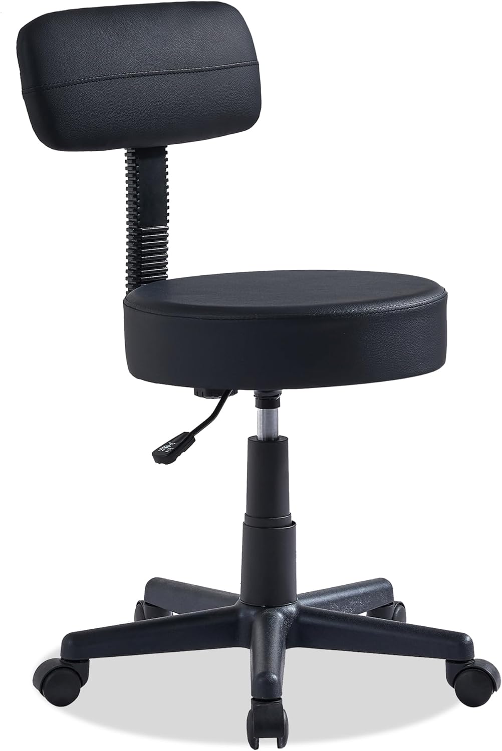 Office Chair Rolling Bar Stool With Back VECELO Home Office Desk