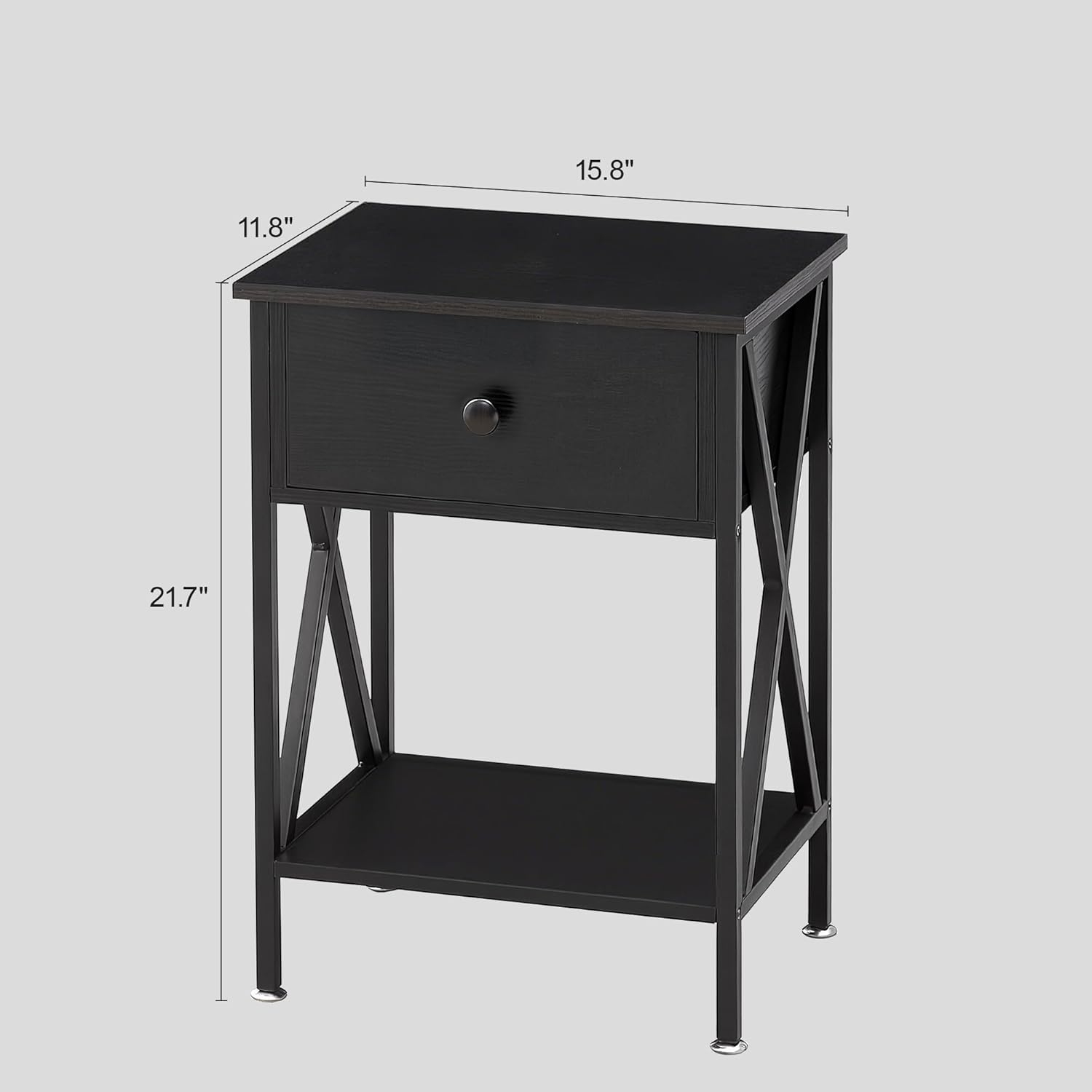 VECELO Nightstand Set of 2