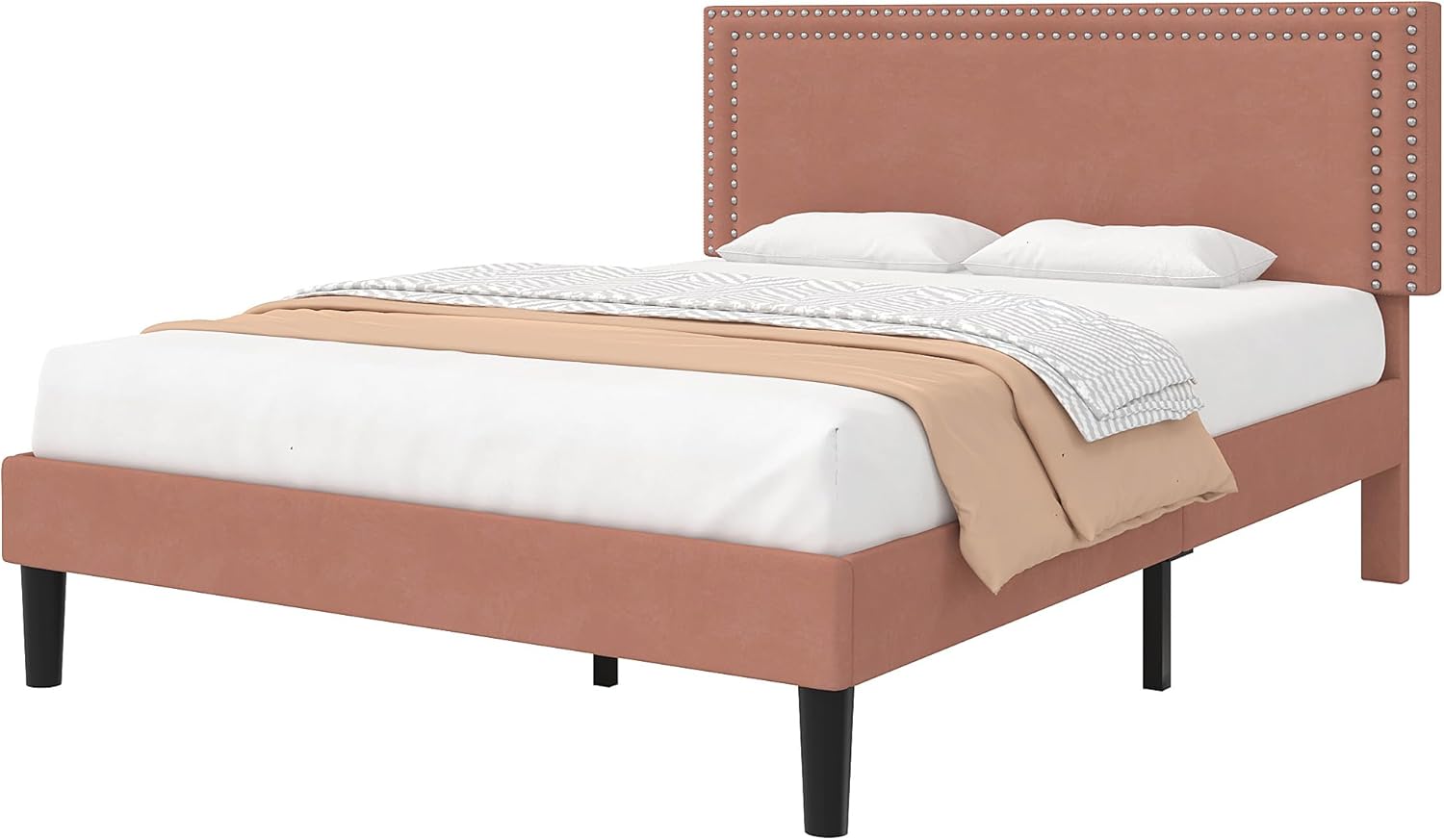 VECELO Modern Platform Bed Frame/Mattress Foundation