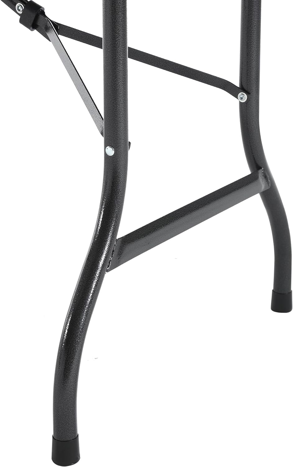 VECELO 6Ft Plastic Folding Table Heavy Duty Indoor Outdoor Portable Picnic Foldable Desk with Handle Mesh Trash Bag&Lock Legs - VECELO