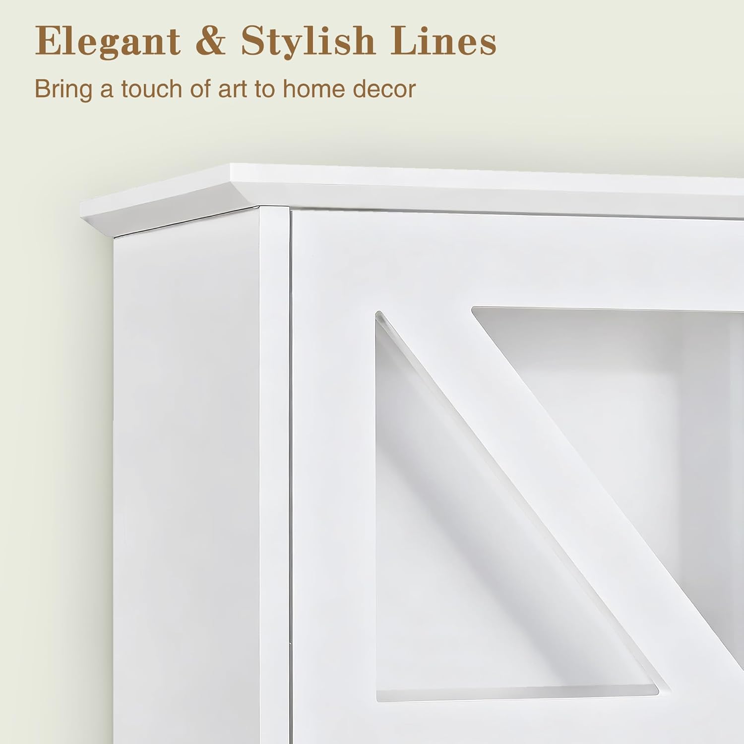 VECELO Bathroom Wall Cabinet