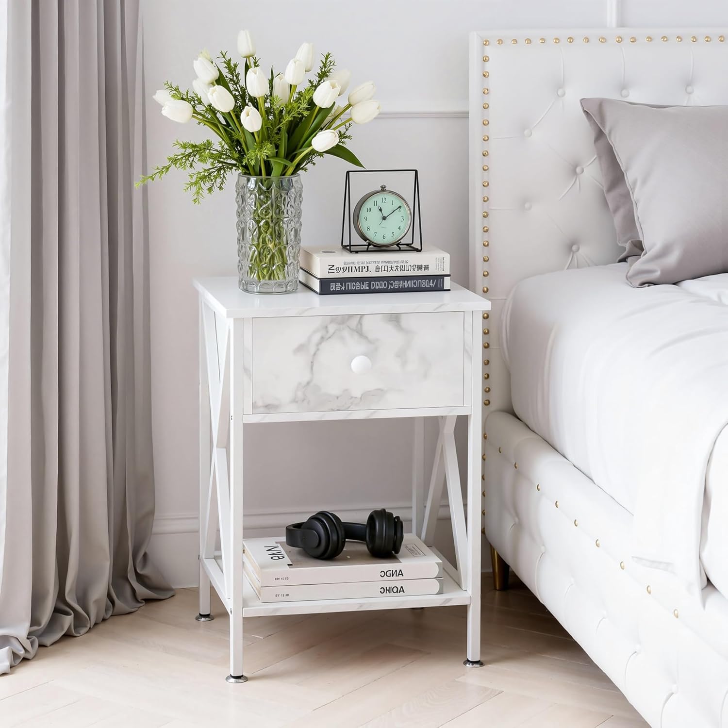 VECELO Nightstand Set of 2