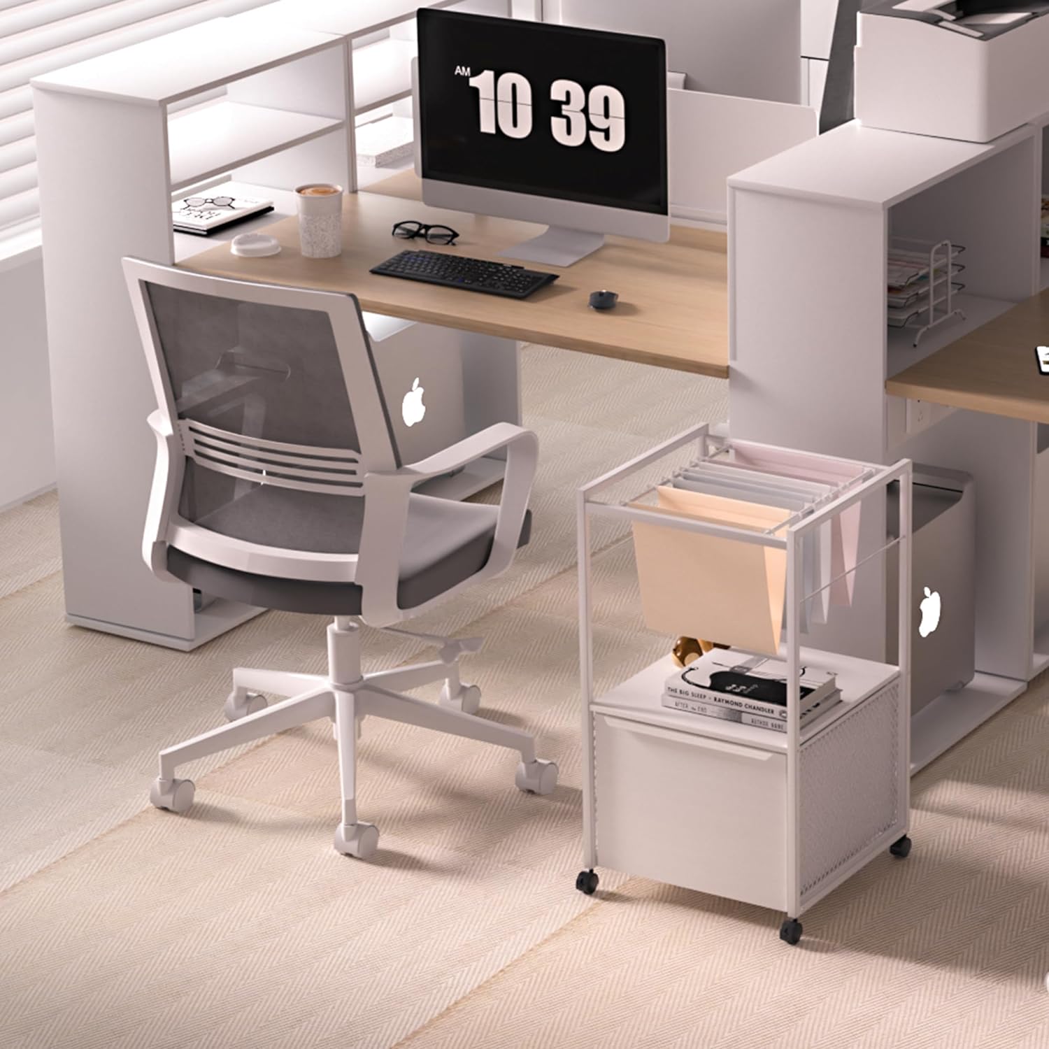 VECELO Filing Cabinet/Organization for Hanging Files