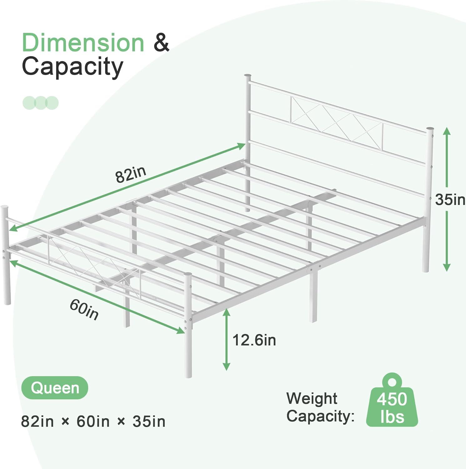 Metal Platform Bed Frame