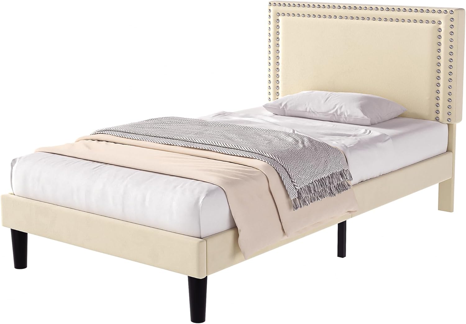 VECELO Modern Platform Bed Frame/Mattress Foundation