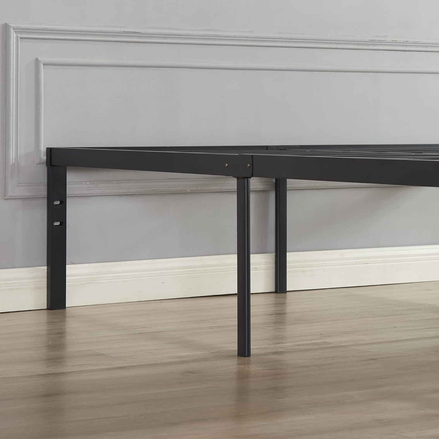 VECELO Metal Platform Bed Frame Heavy Duty Steel Slat, No Box Spring Needed