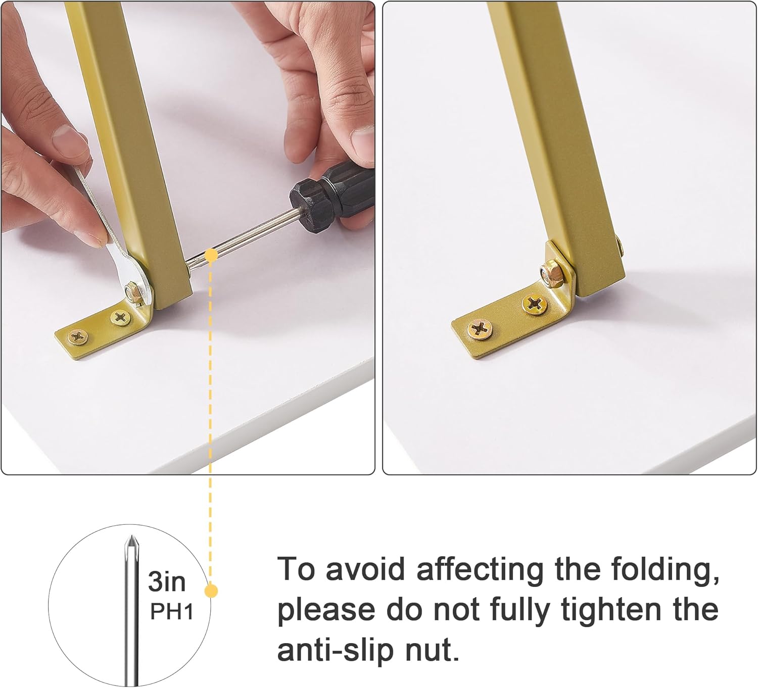 VECELO Folding TV Tray for Eating Set of 2