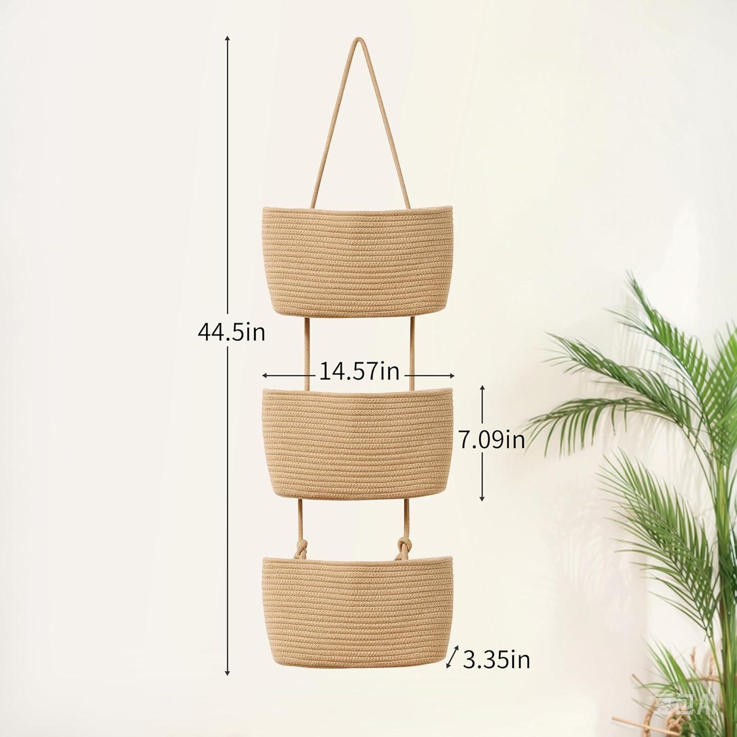 VECELO Over The Door Hanging Basket