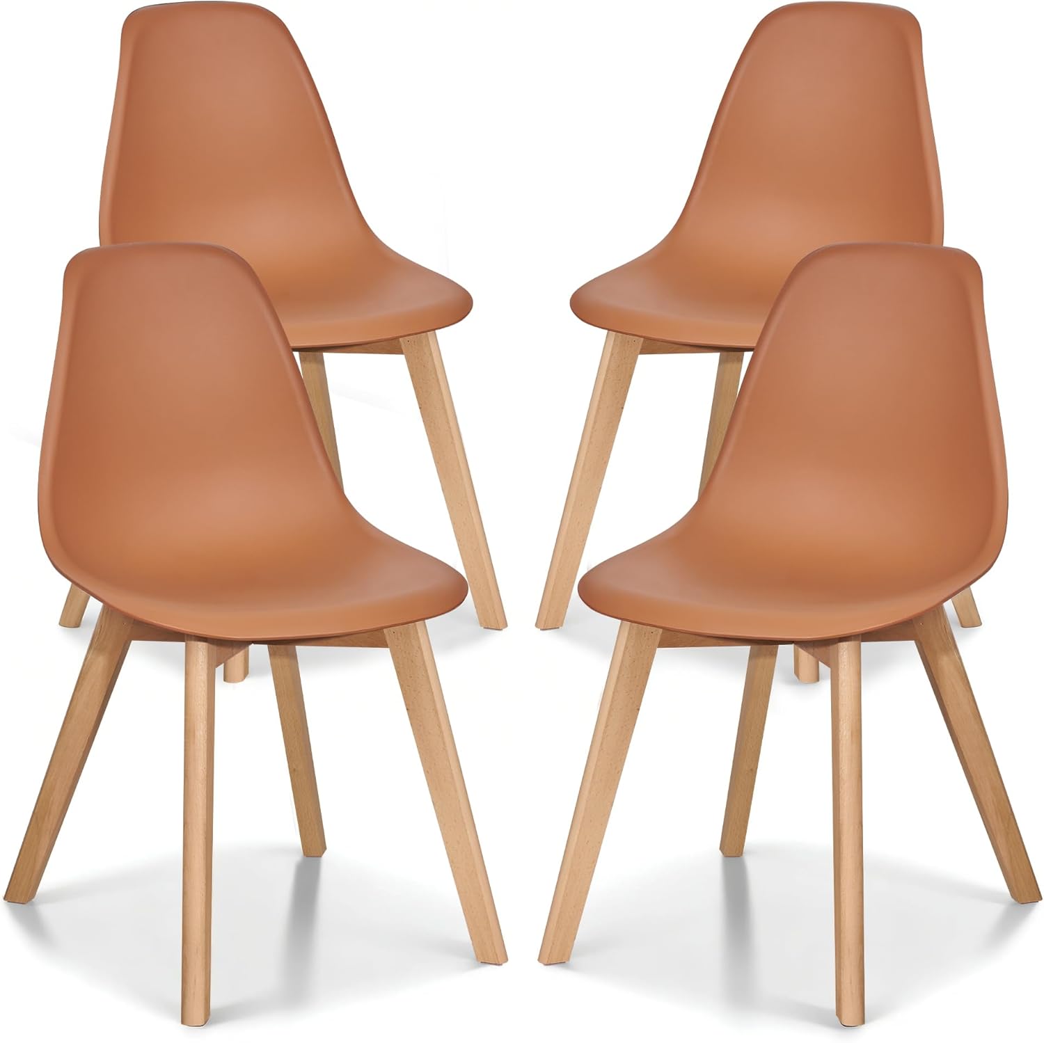 VECELO Dining Chairs Set of 4