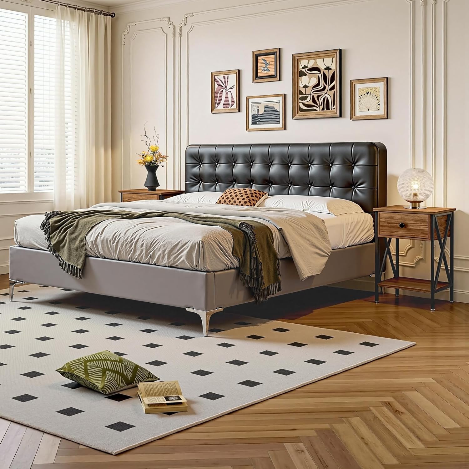 VECELO Nightstand Set of 2