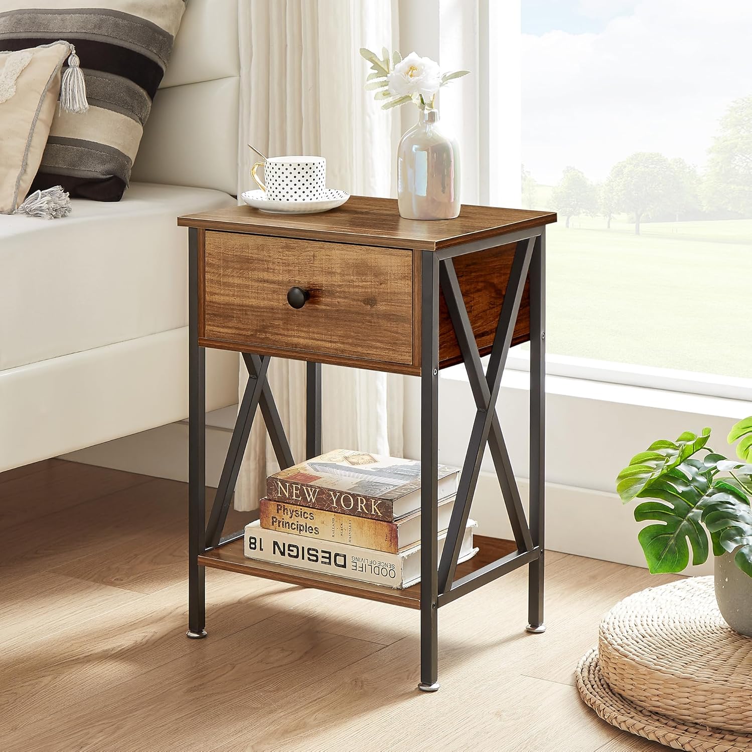 VECELO Nightstand Set of 2
