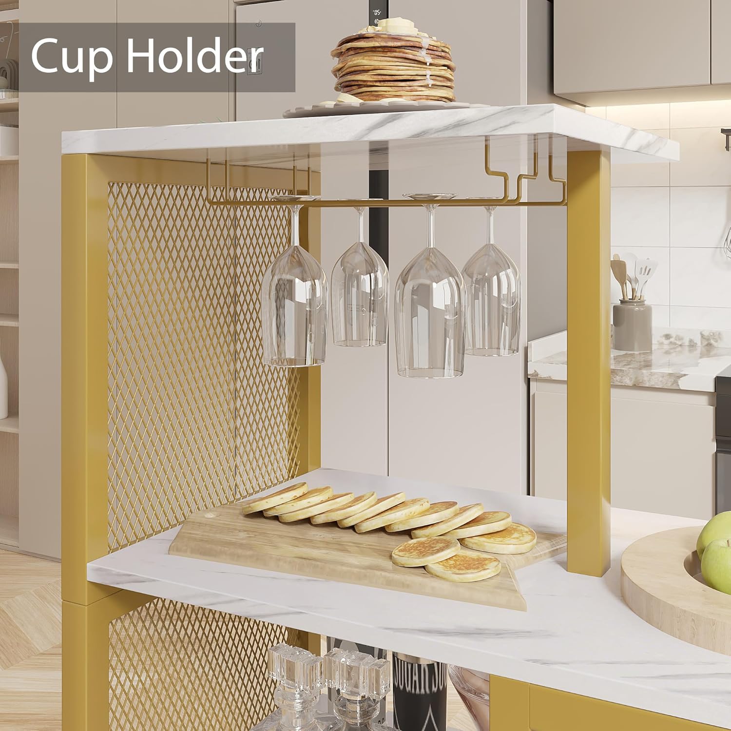 VECELO Bar Table and Chairs Set for 2 - VECELO