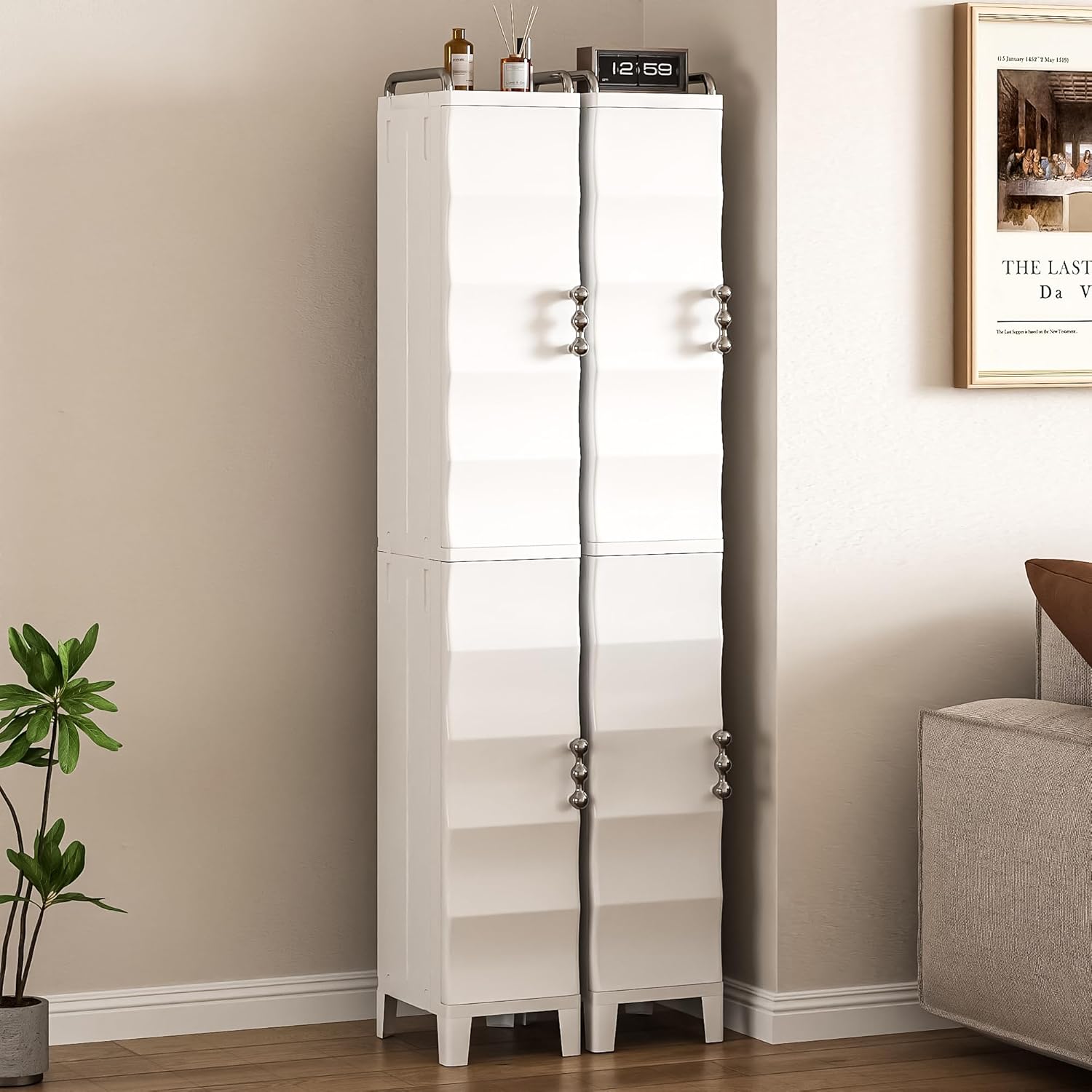 VECELO Narrow Storage Cabinet