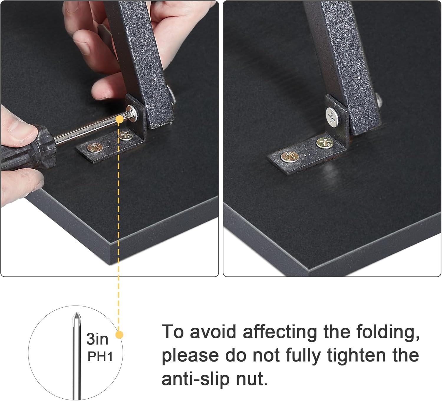 VECELO Folding TV Tray for Eating Set of 2