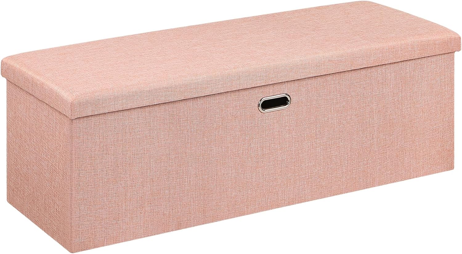 VECELO Folding Storage Ottoman Bench