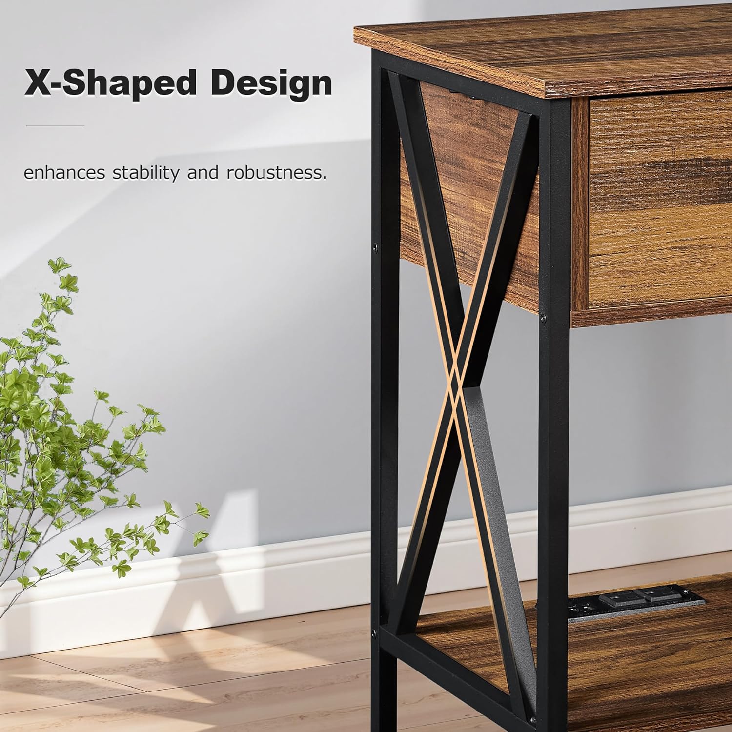 VECELO Nightstand Set of 2