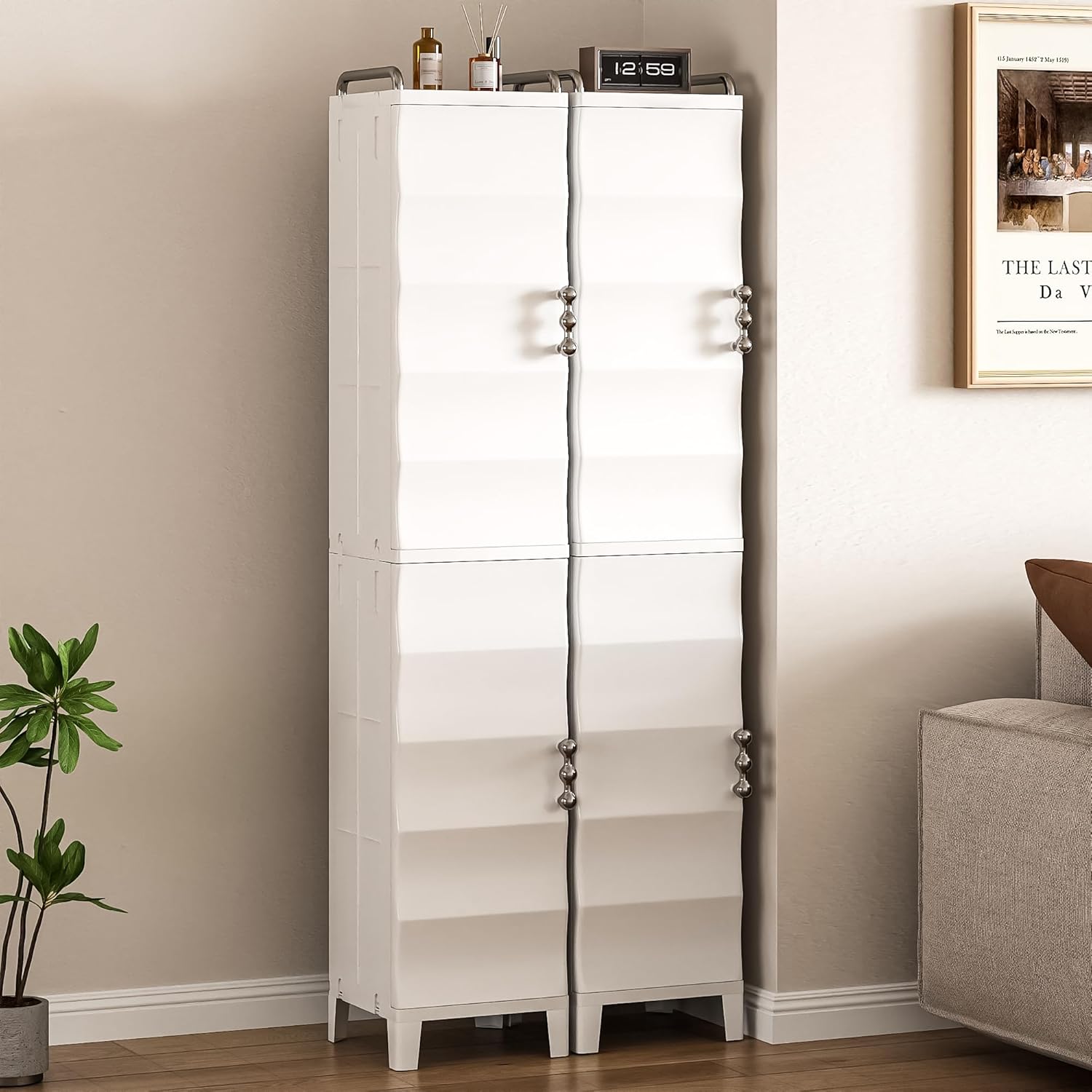VECELO Narrow Storage Cabinet