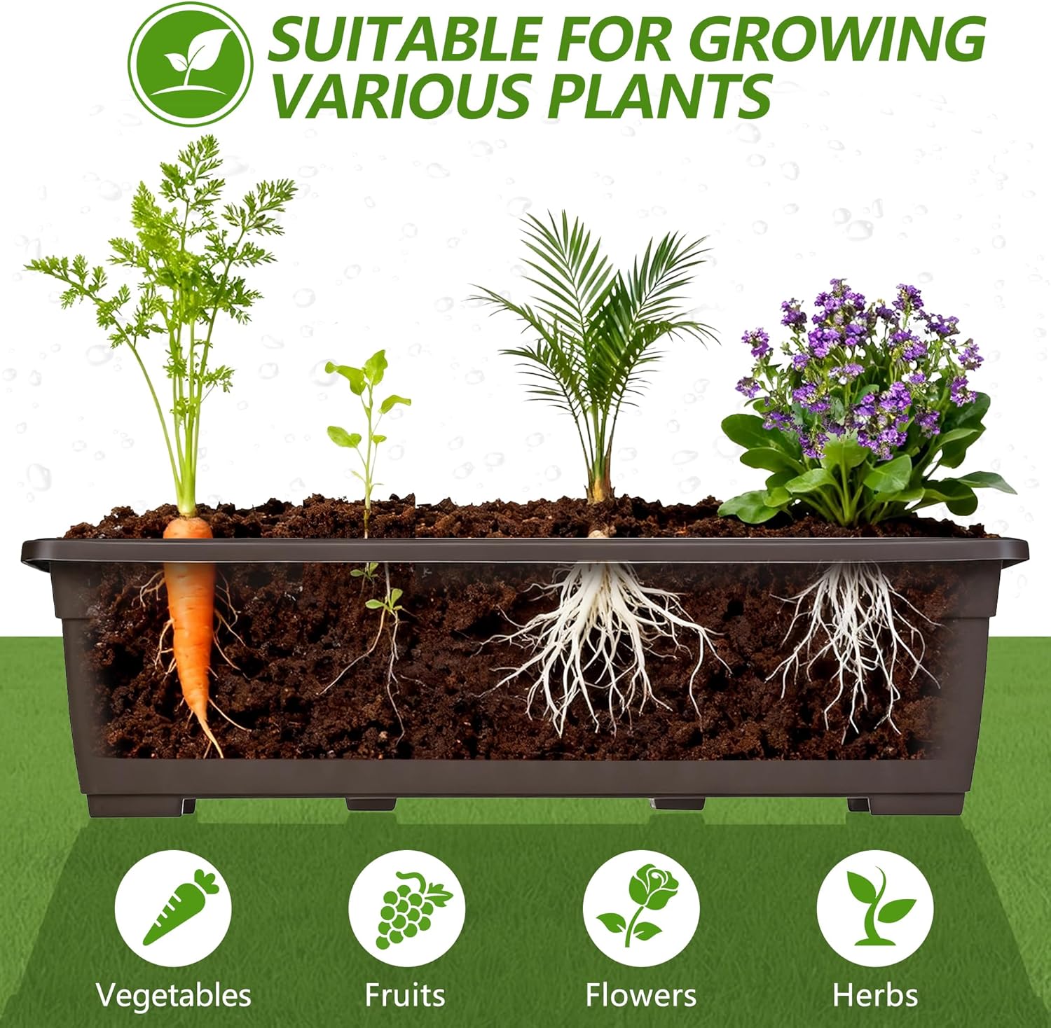 VECELO 5-Tier Vertical Garden Bed