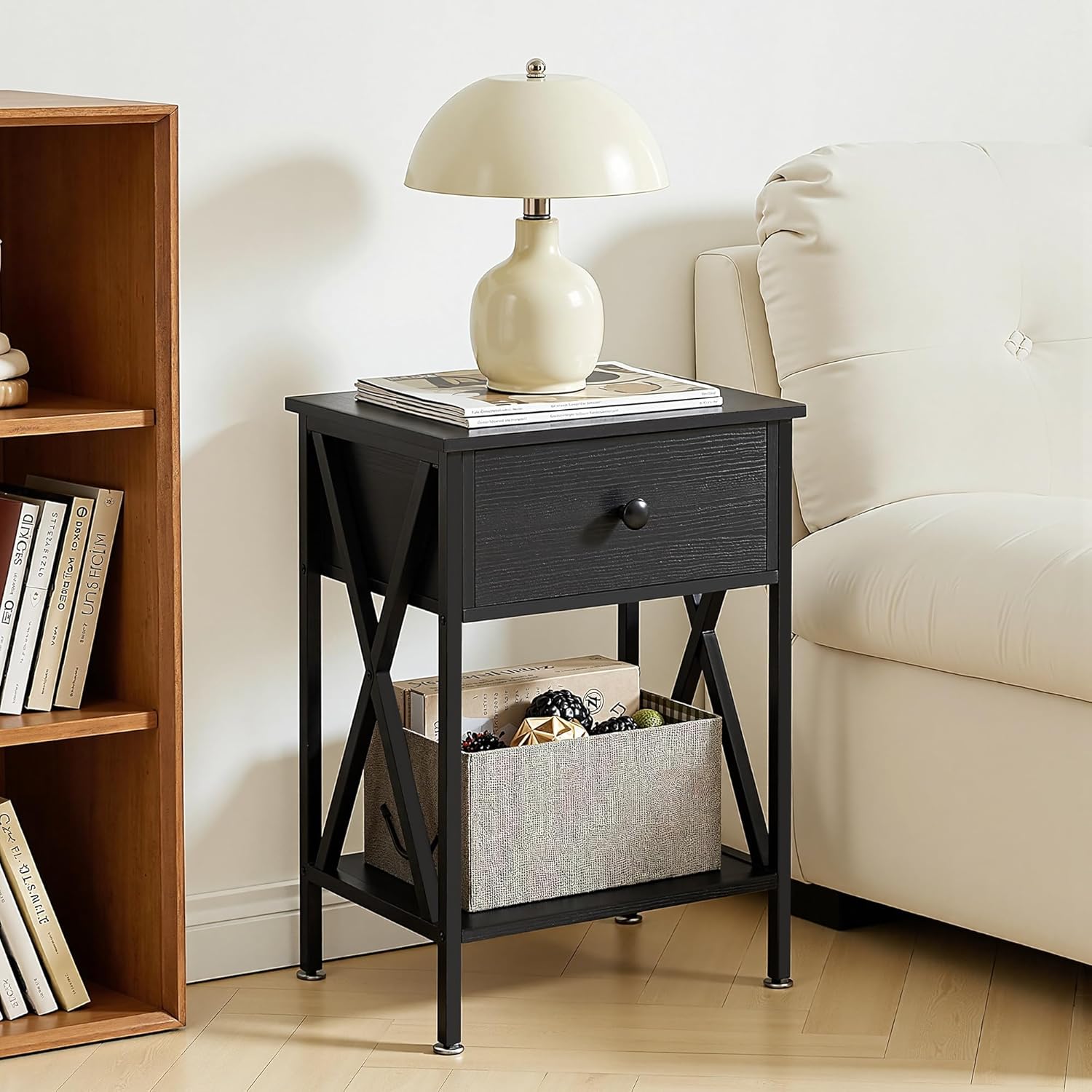 VECELO Nightstand Set of 2