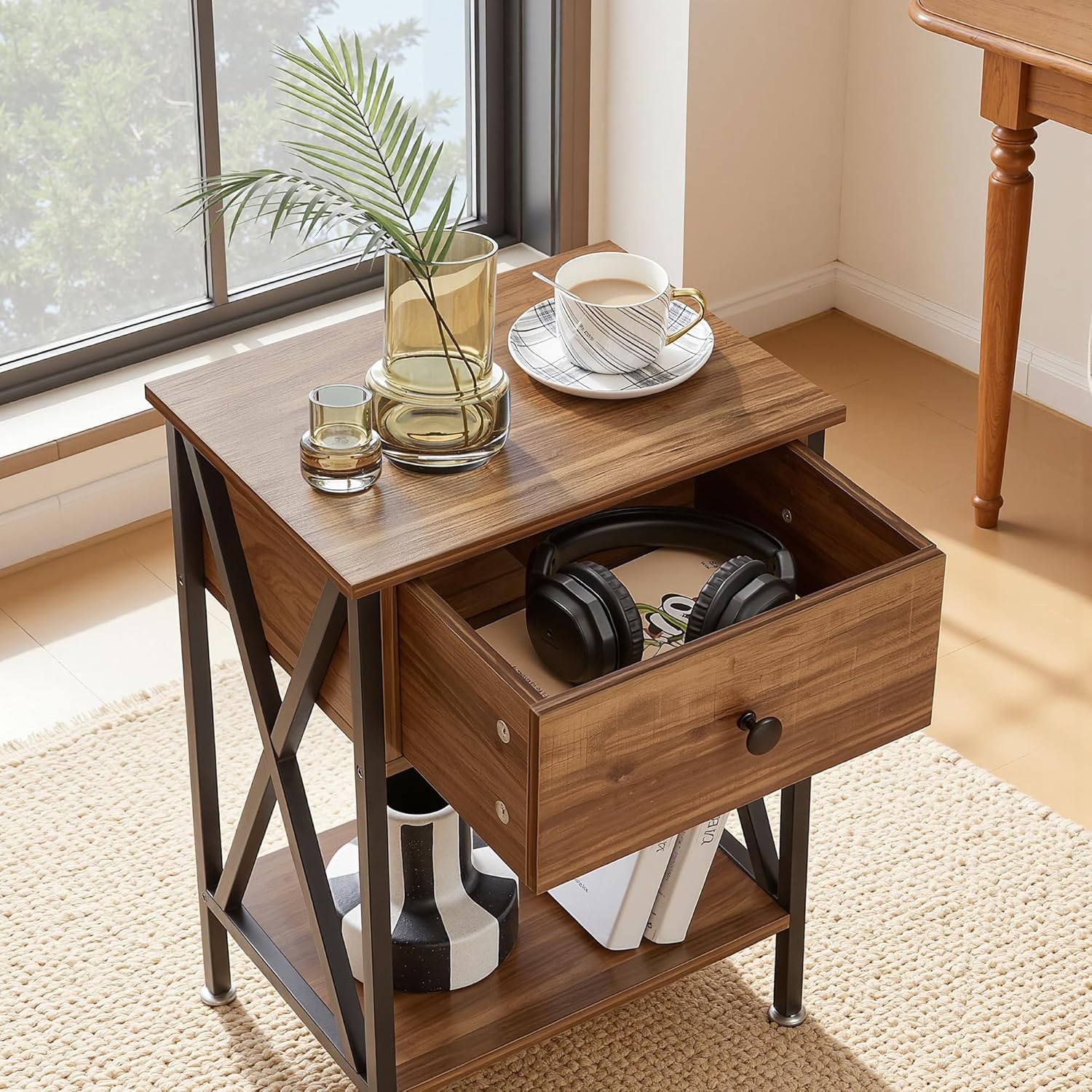 VECELO Nightstand Set of 2