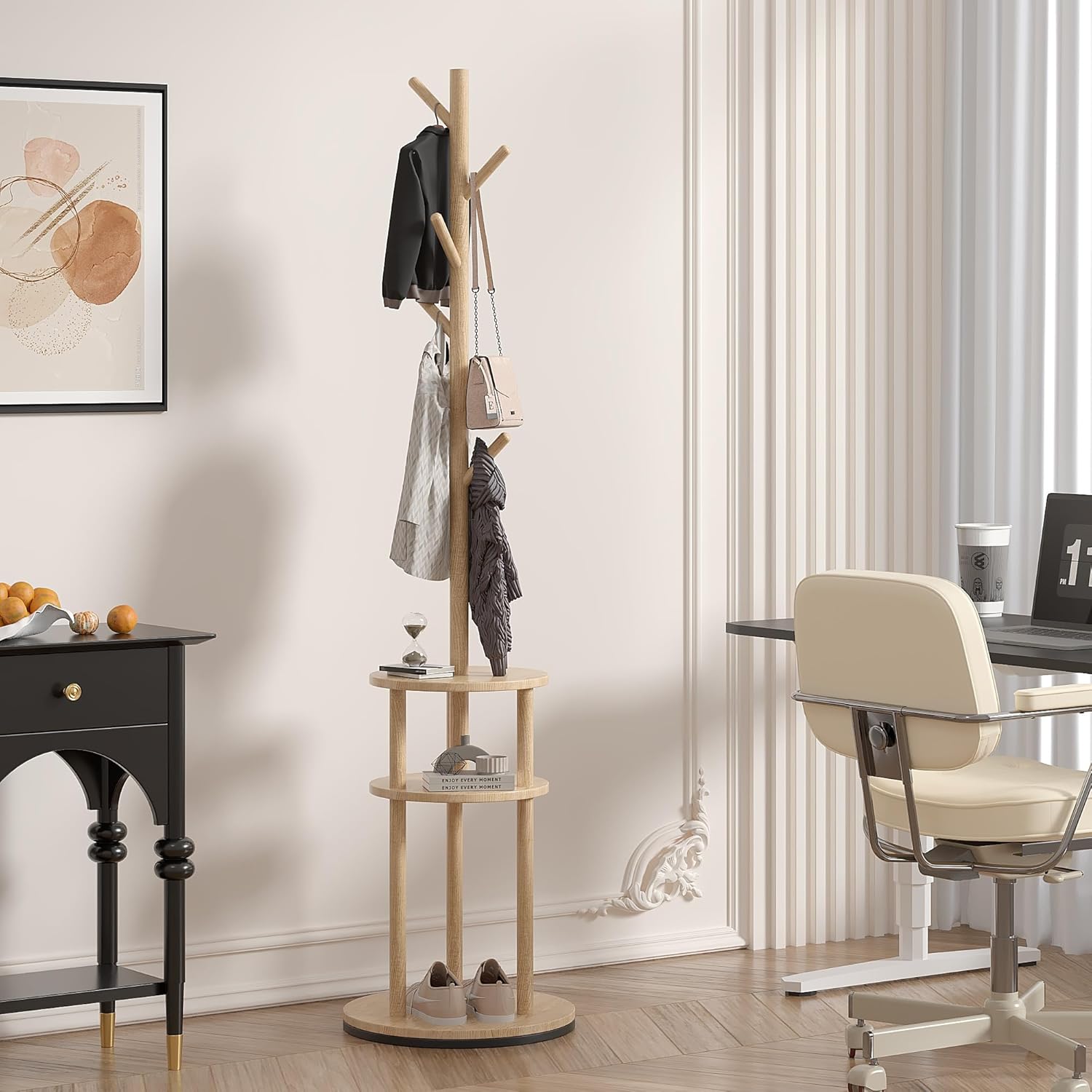 VECELO Coat Rack Freestanding