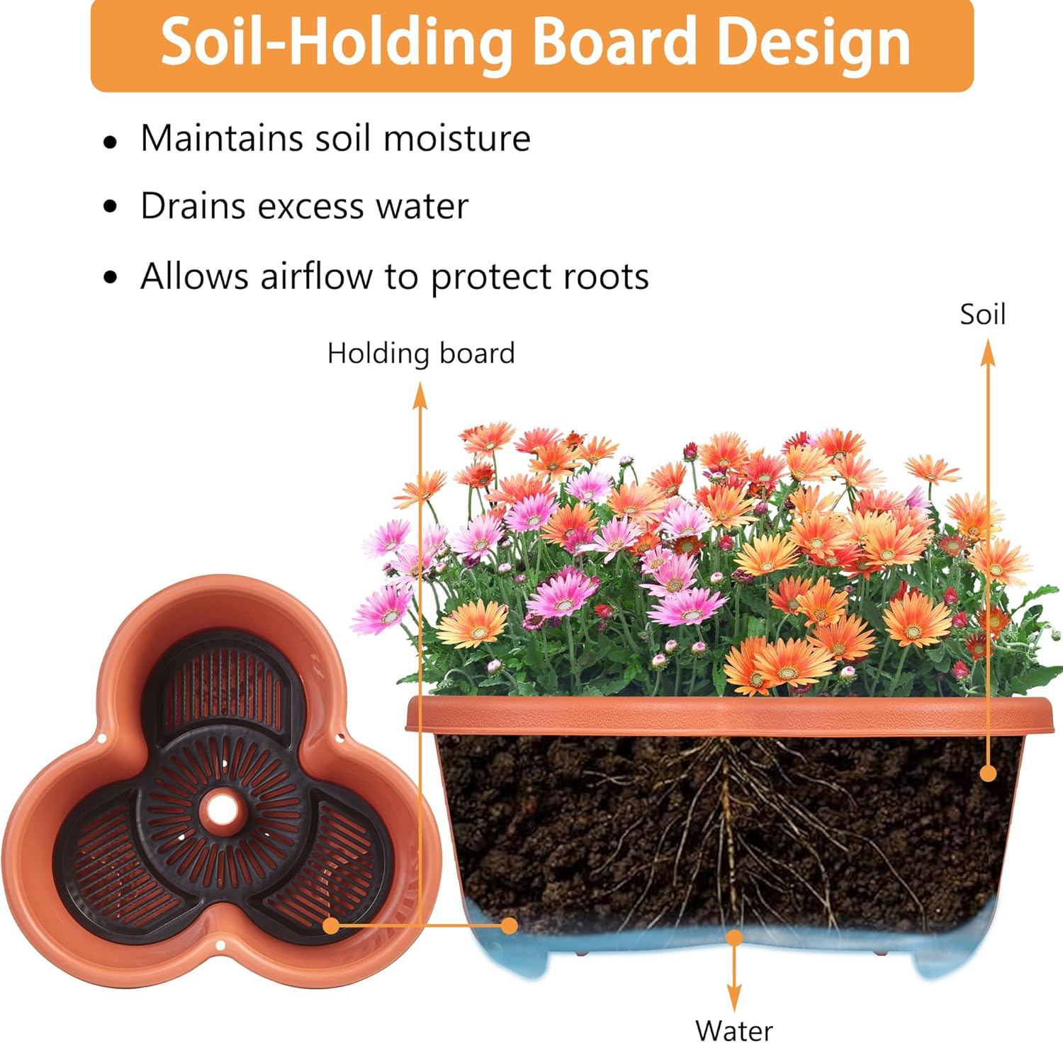 VECELO 7 Tier Vertical Garden Planter