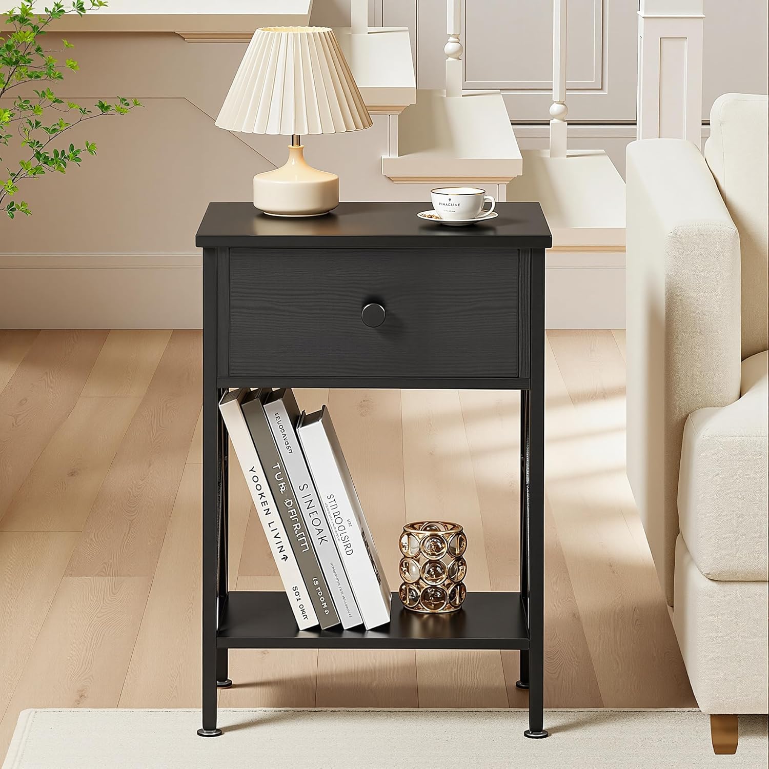 VECELO Nightstand Set of 2