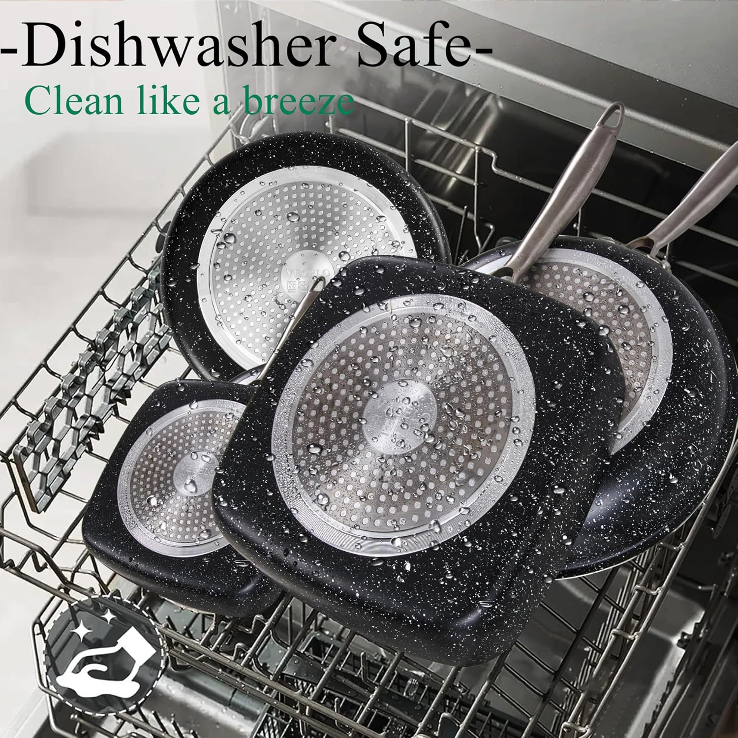 VECELO 20pcs Pots and Pans Set Non Stick - VECELO