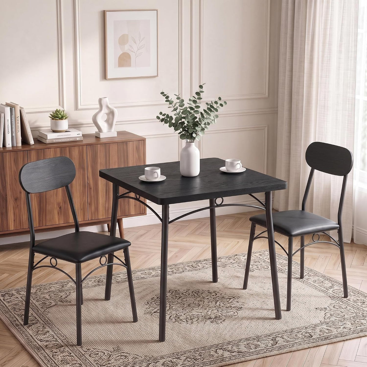VECELO Dining Table Set