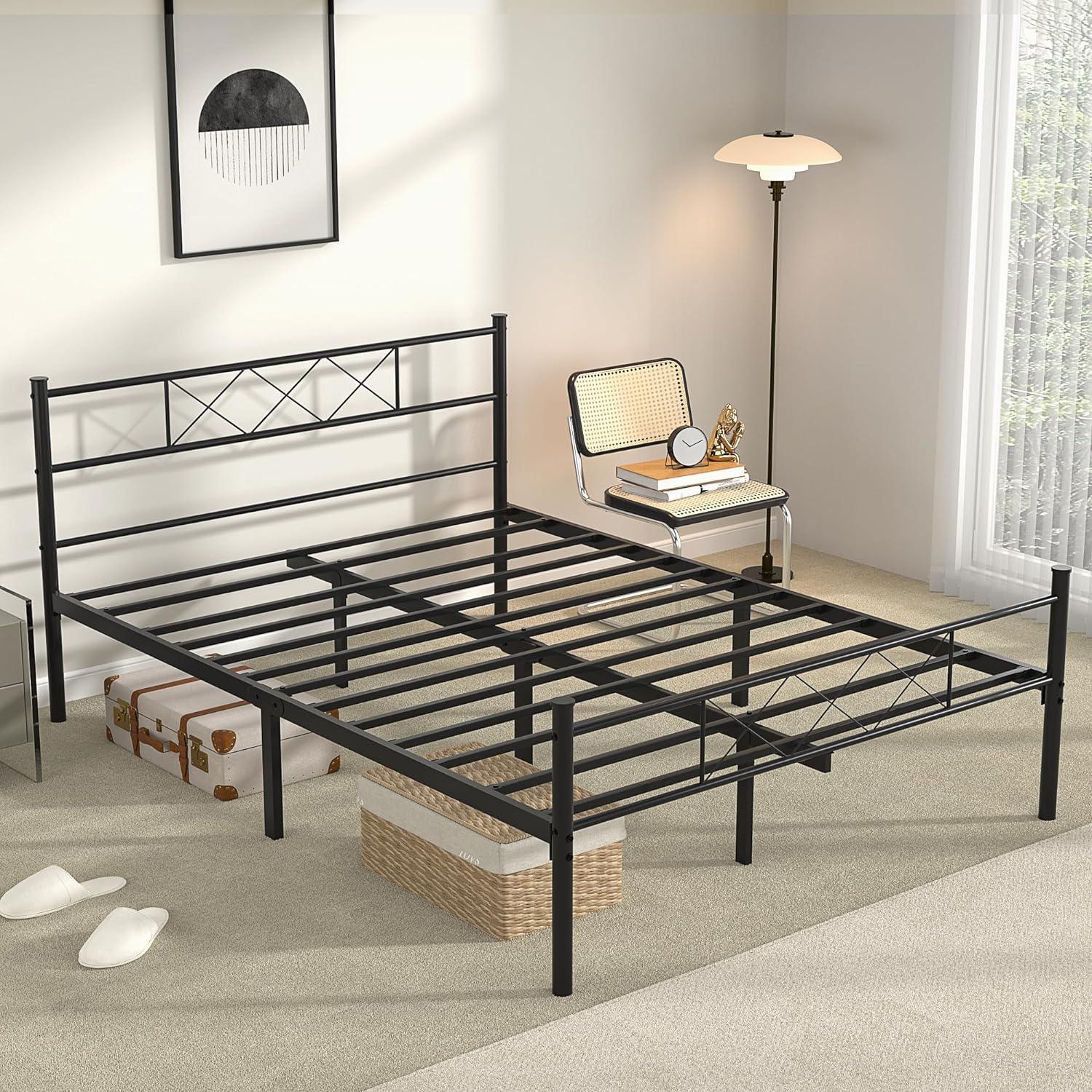 Metal Platform Bed Frame