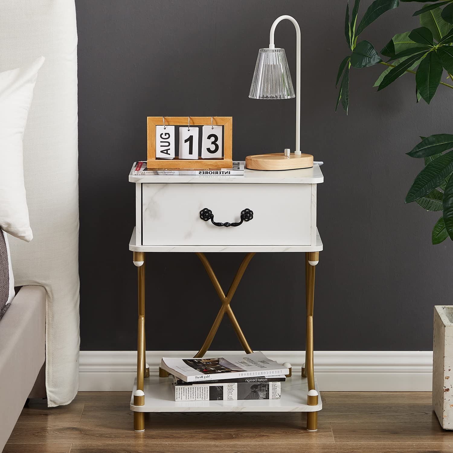 Nightstand End Side Table for Living Room,Bedroom