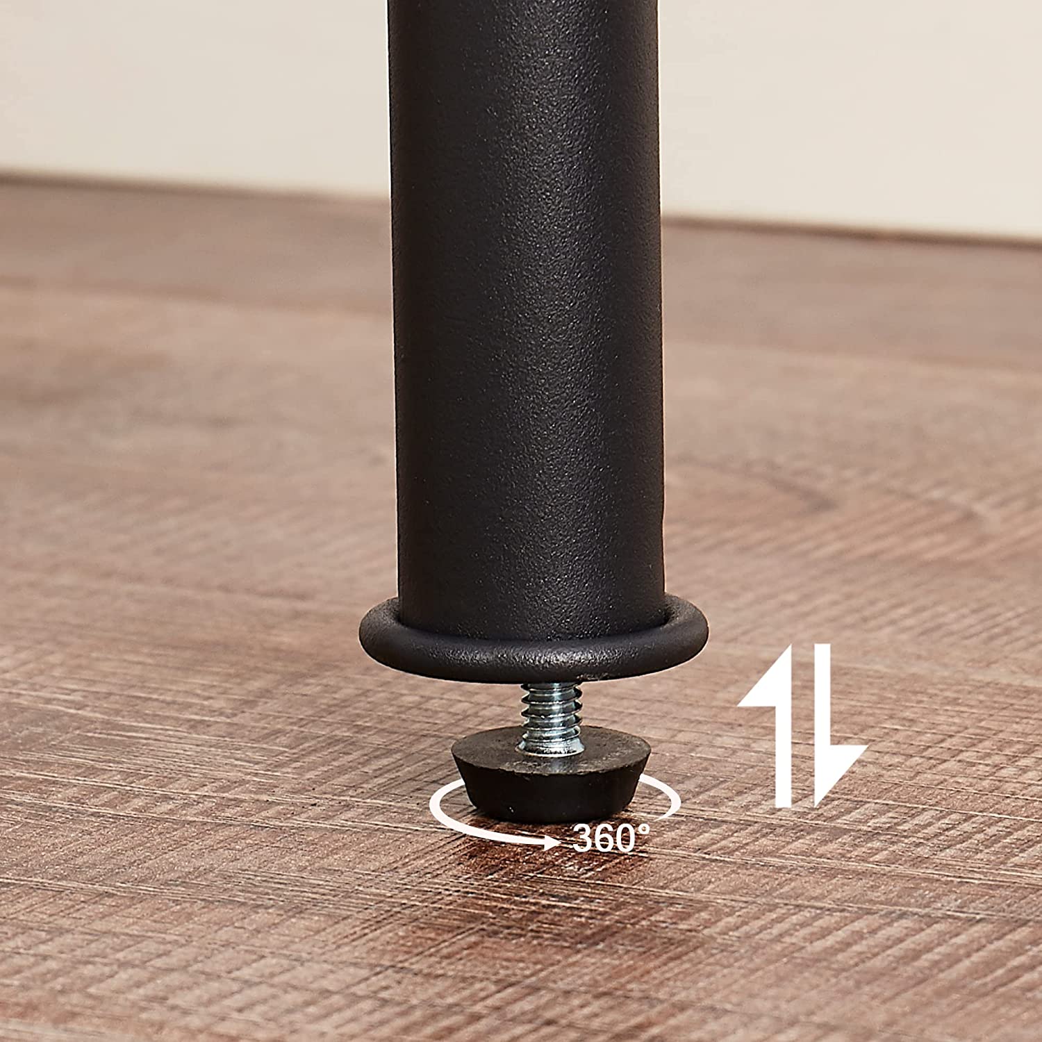 VECELO Extra Long Console/Sofa Table with Charging Station&Power Outle