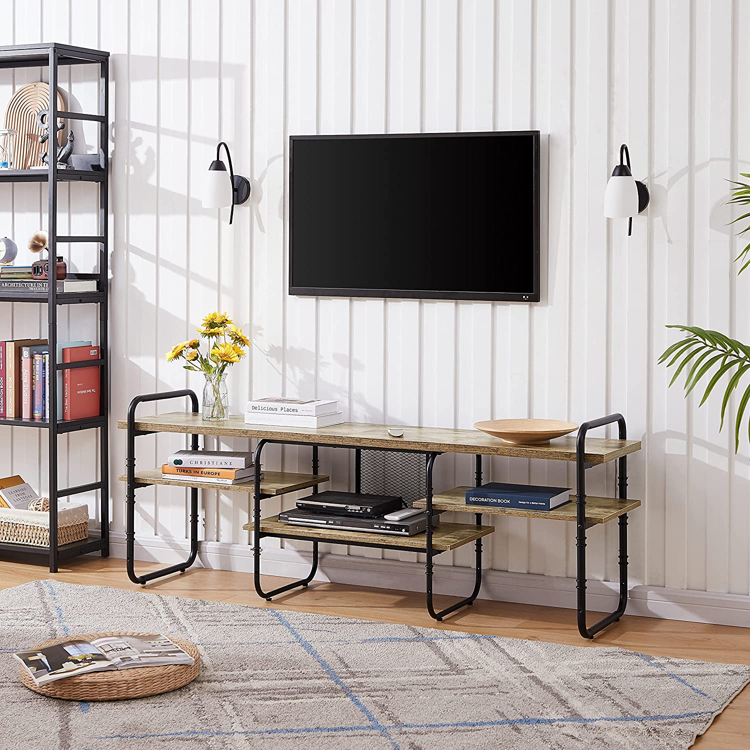 Industrial Television Stand TV Entertainment Center