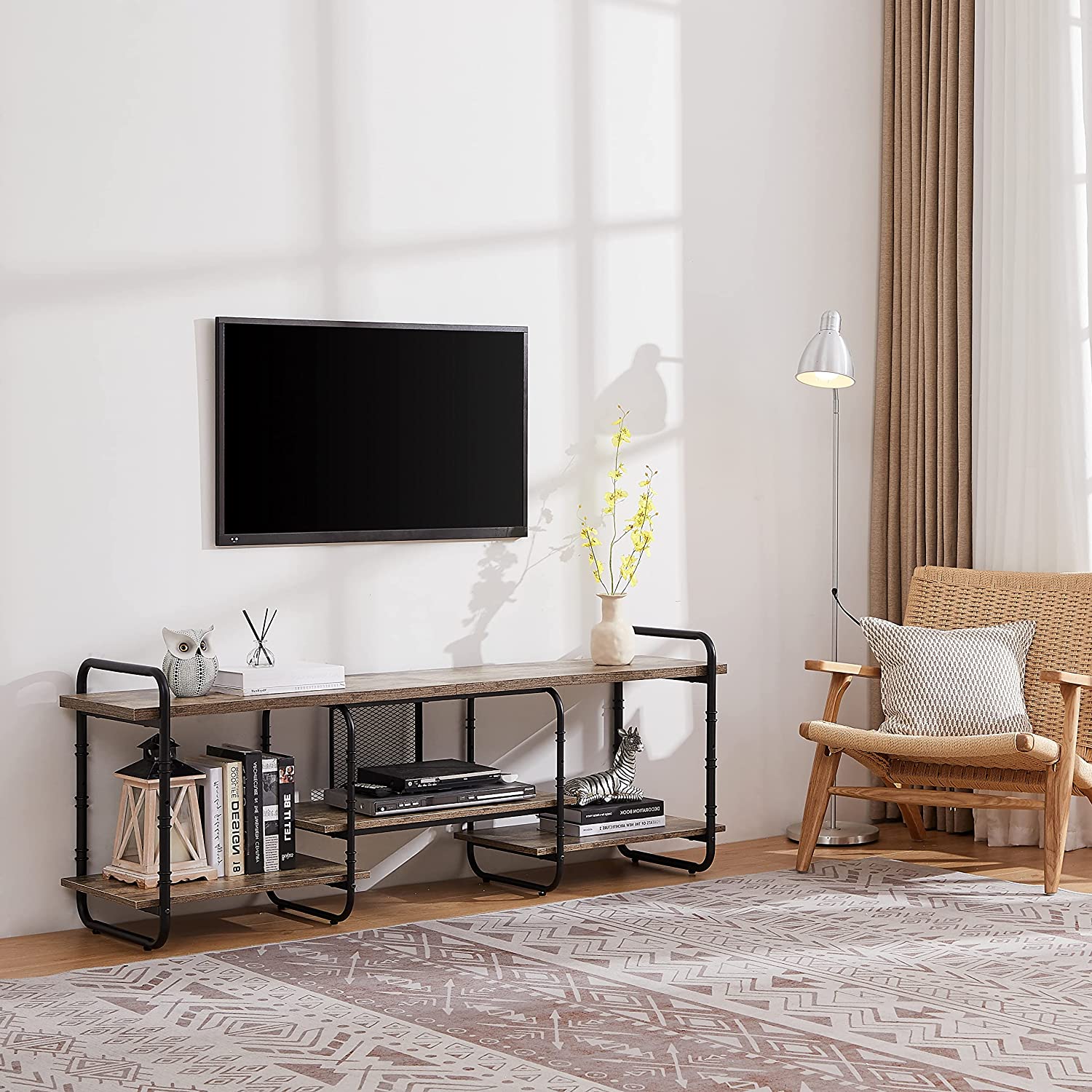 Industrial Television Stand TV Entertainment Center