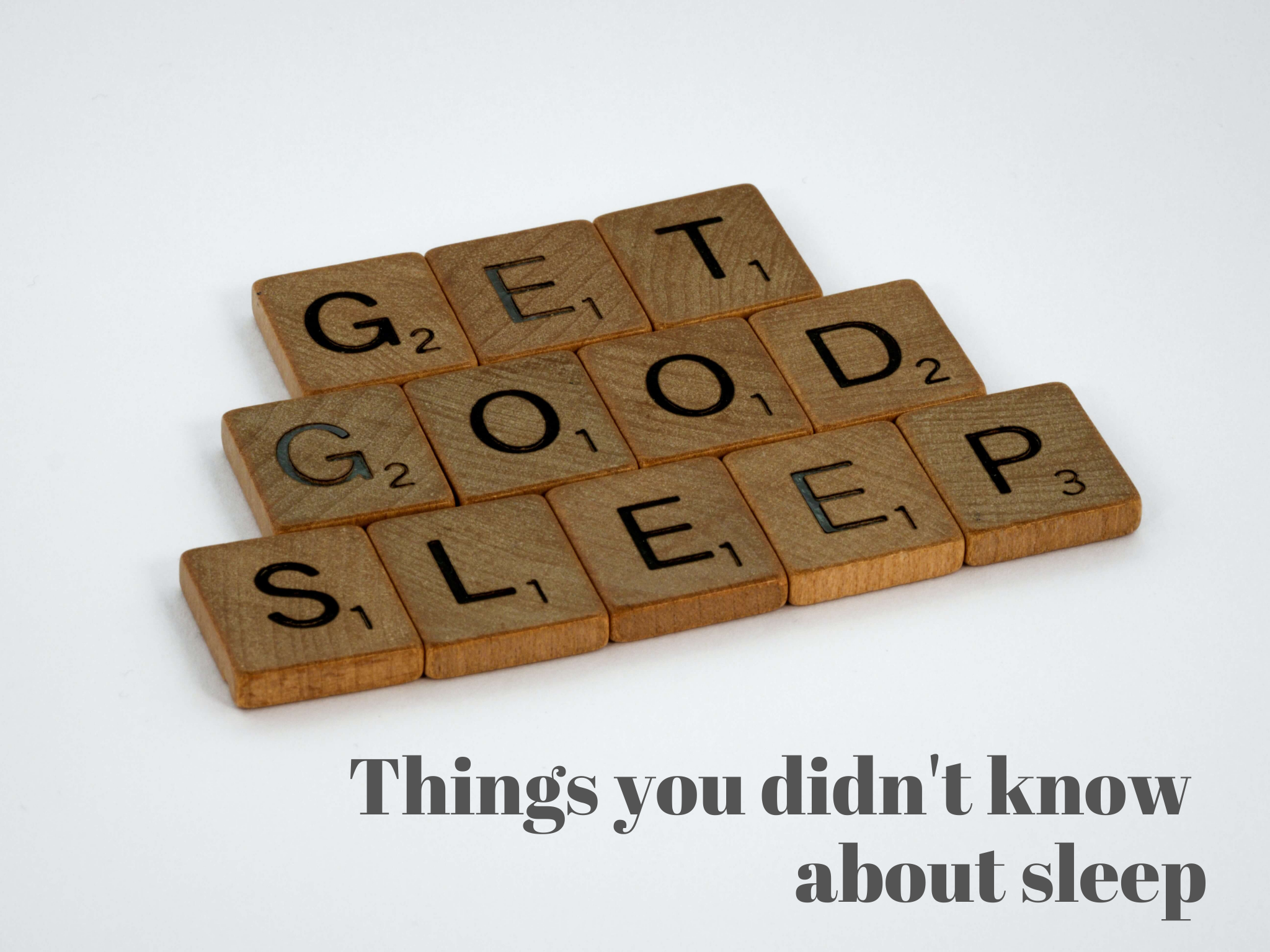 Things you didn't know about sleep