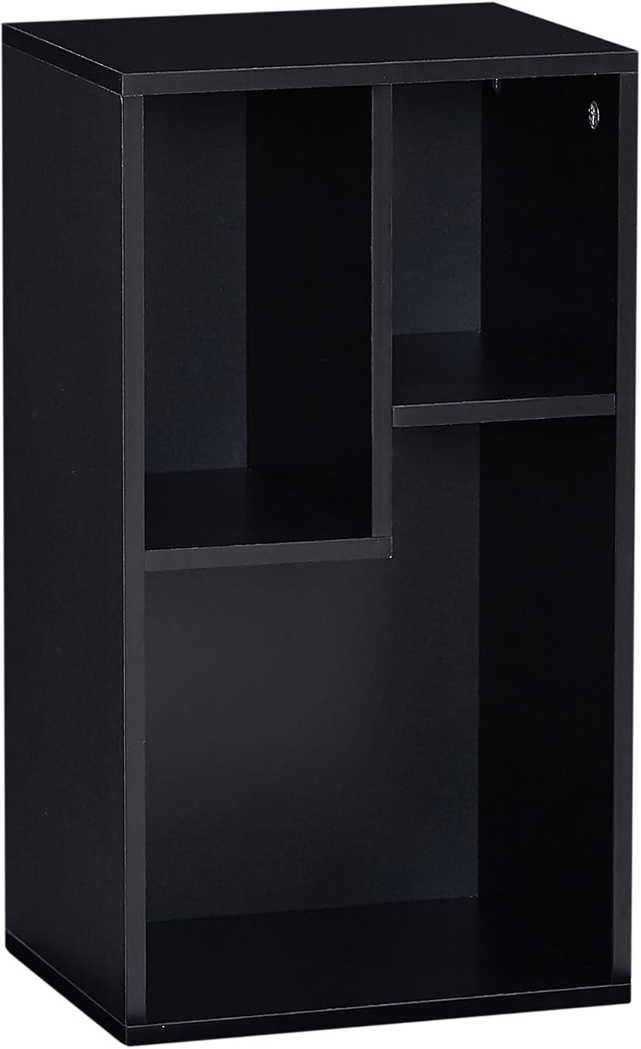 VECELO 3 Cube Small Bookcase, 2-Tier Modern Bookshelf