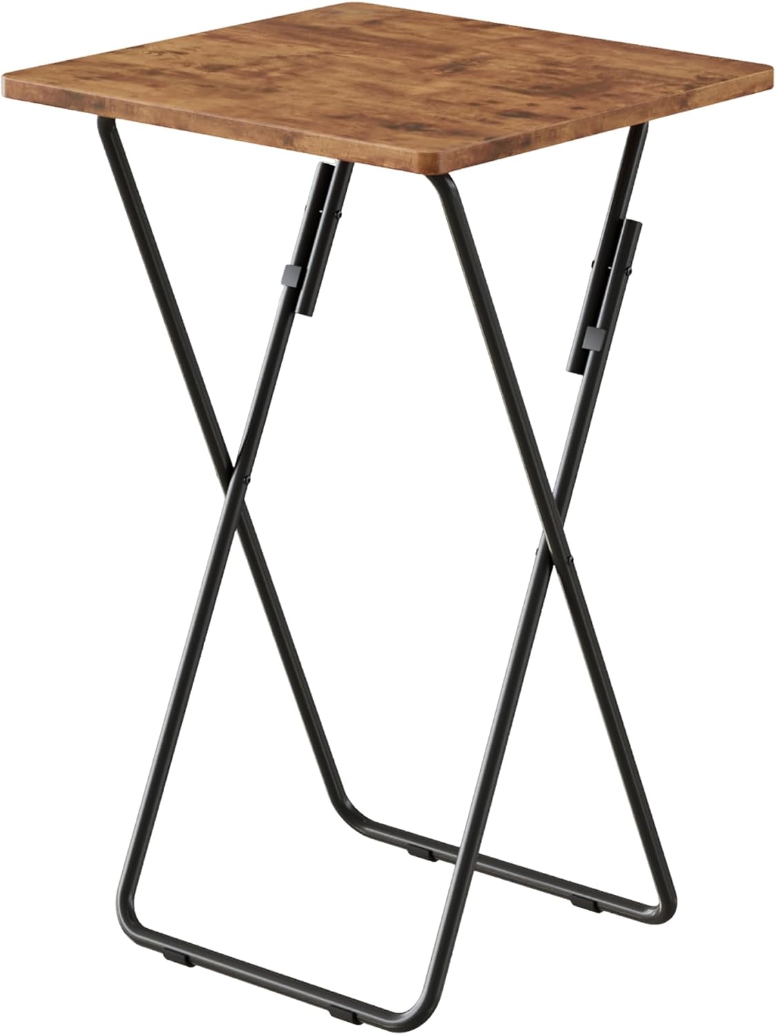 VECELO Folding Table  Portable TV Snack Trays  No Assembly Required