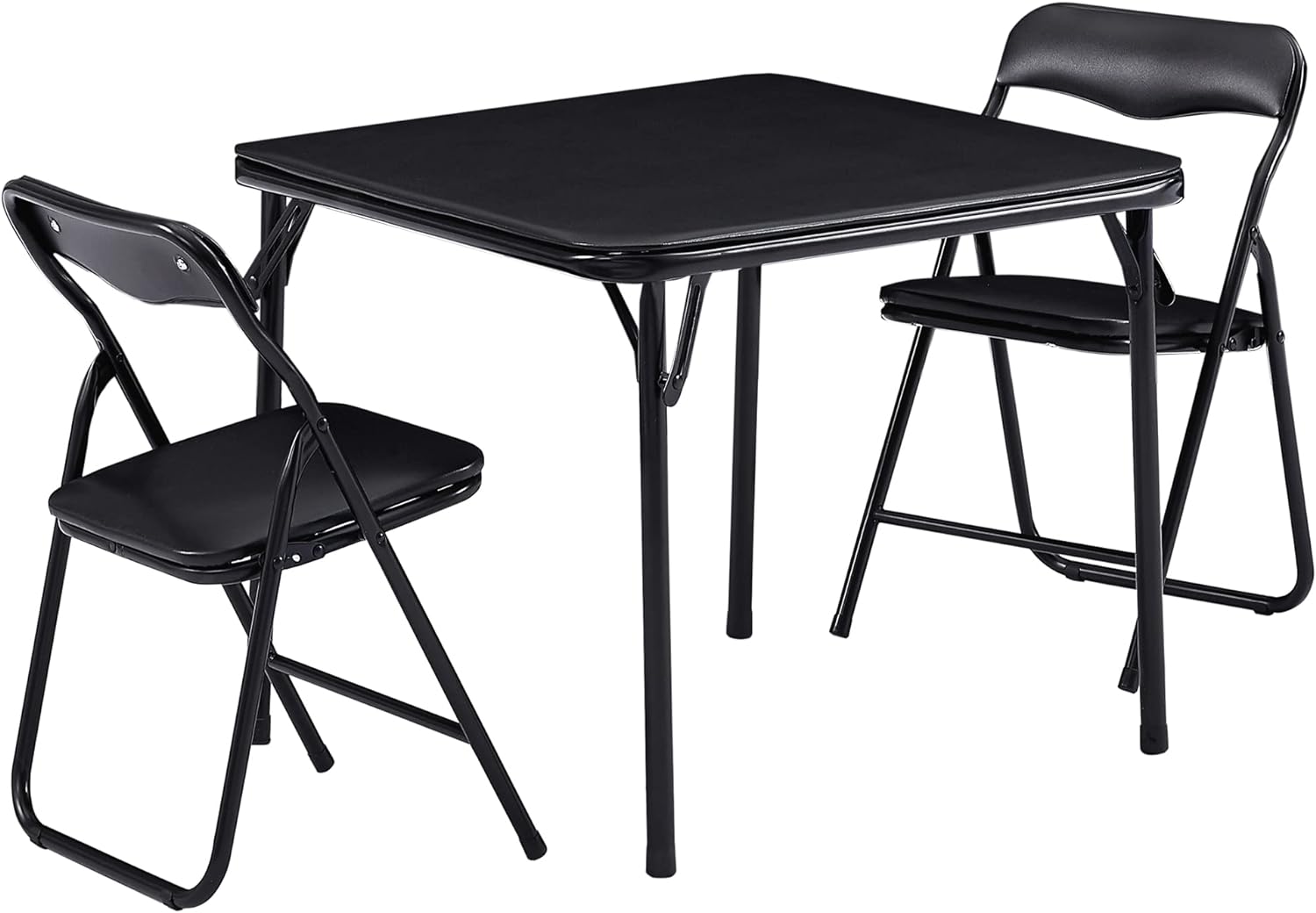 VECELO Kids Folding Activity Table and Chairs 5 Pcs Set/3 Pcs Sets, Portable