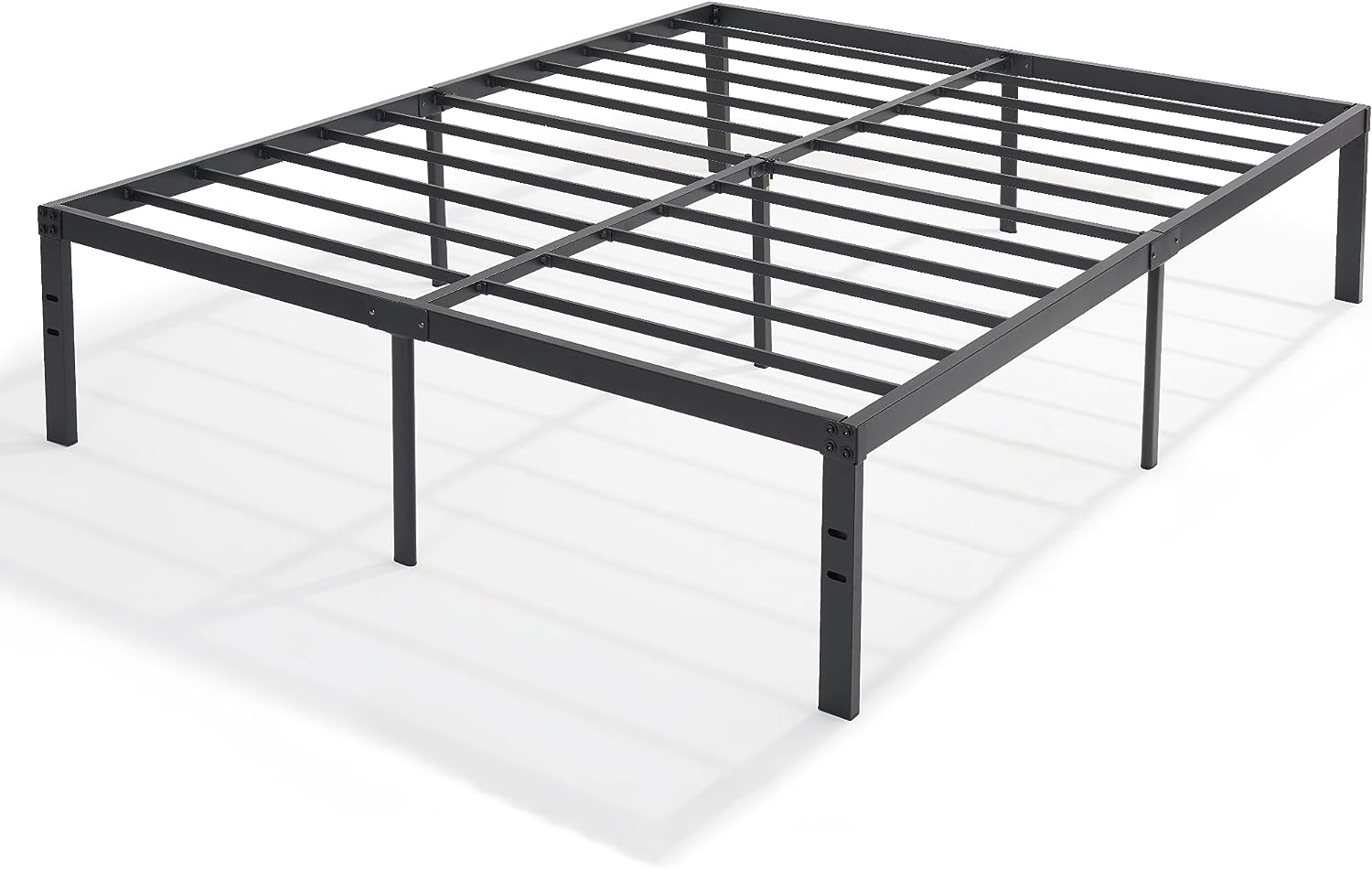 VECELO Metal Platform Bed Frame Heavy Duty Steel Slat, No Box Spring Needed