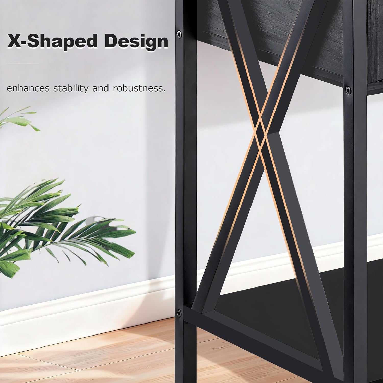 VECELO Nightstand Set of 2