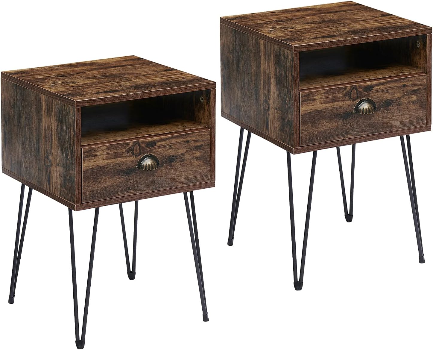 VECELO Set of 2 Nightstand
