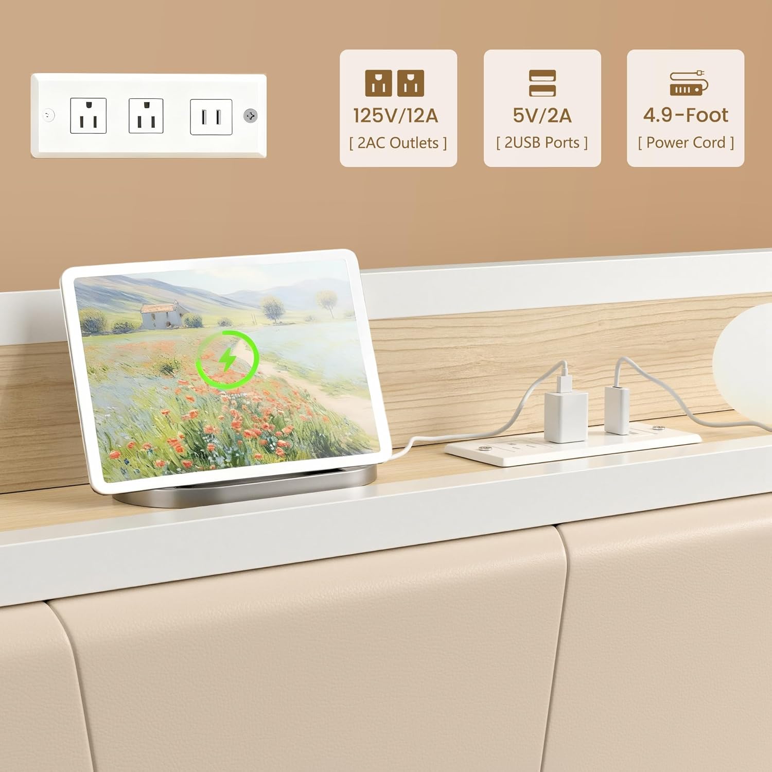 VECELO Twin Daybed with Trundle