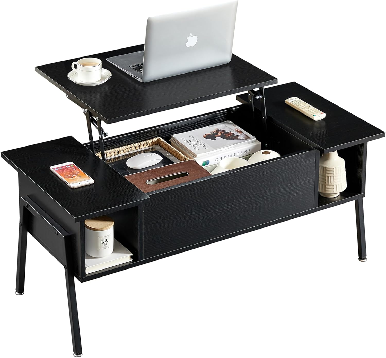 Coffee table with laptop platform hotsell