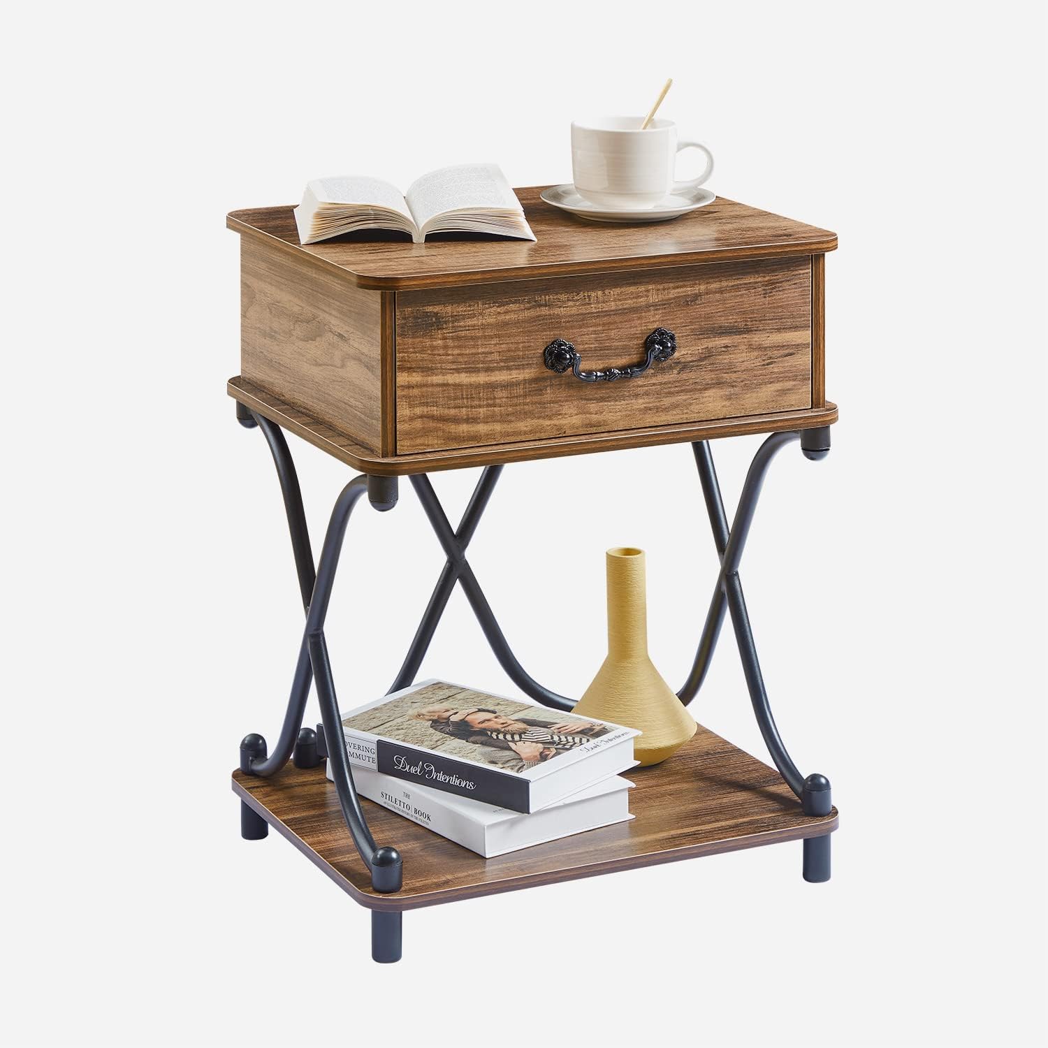 Nightstand End Side Table for Living Room,Bedroom