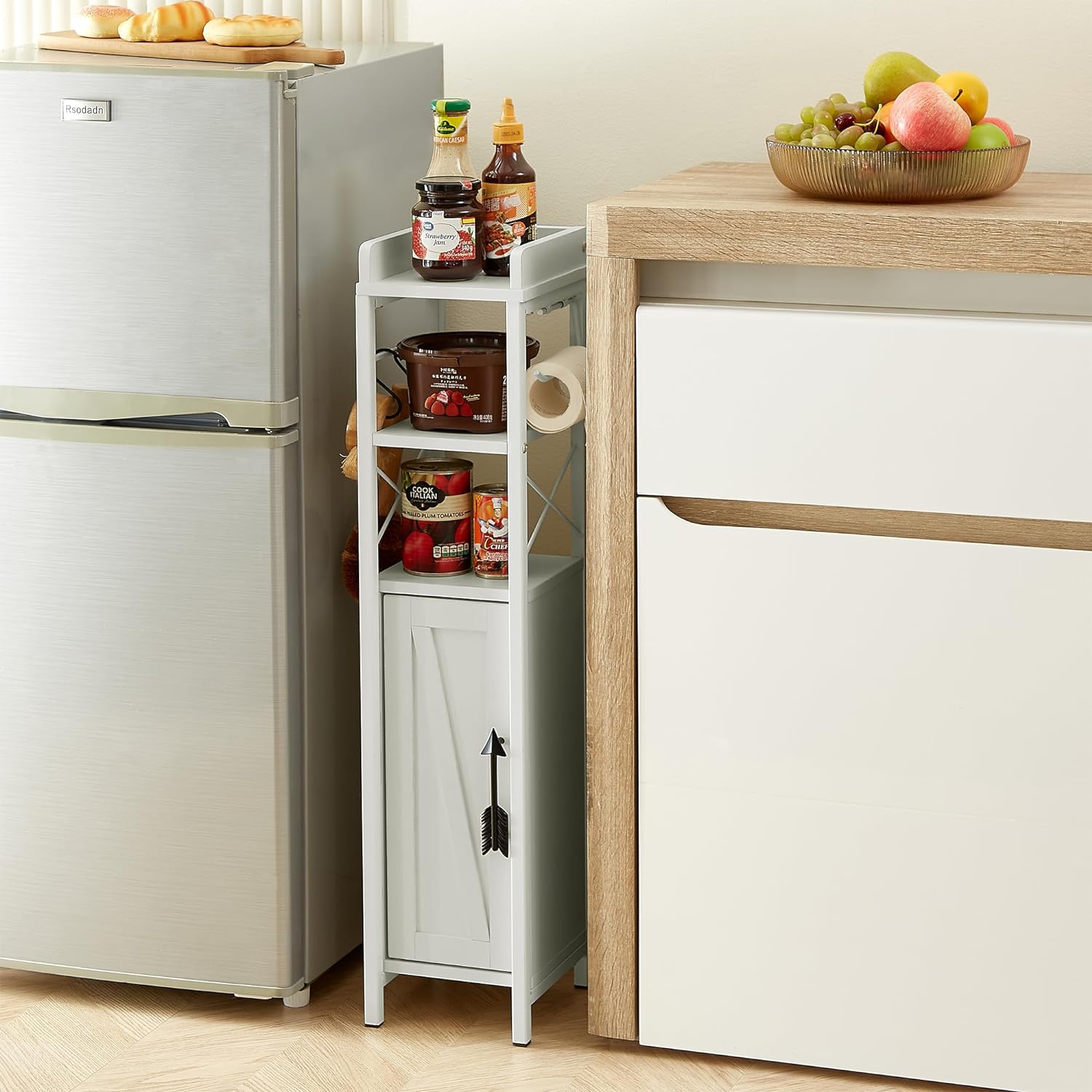 Cabinet Door Toilet Paper Storage Holder