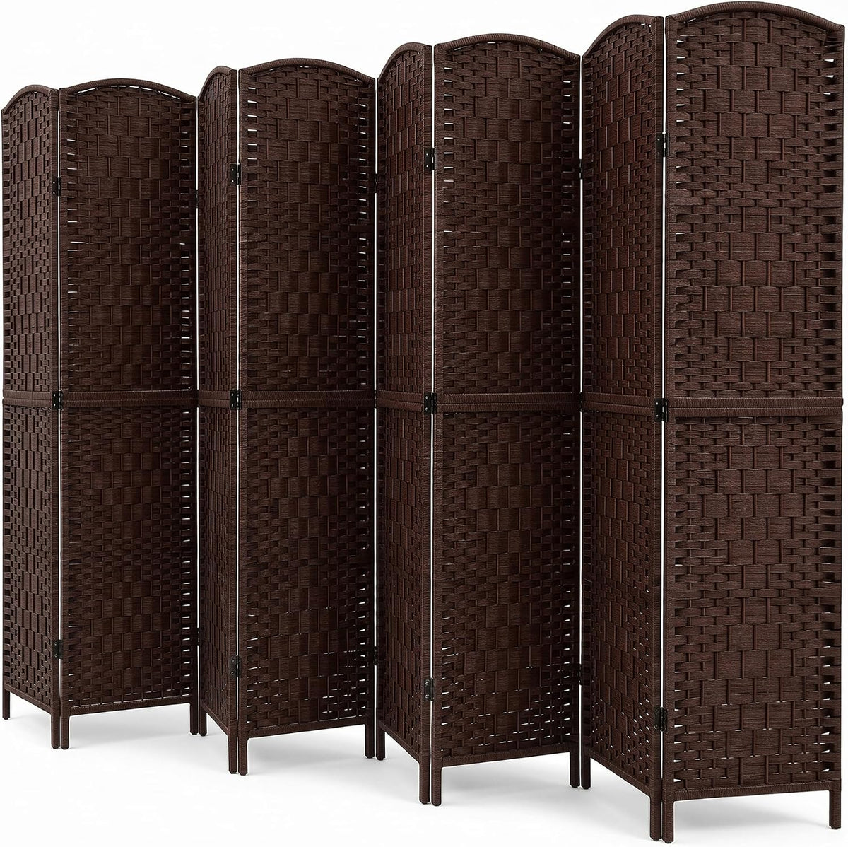 VECELO Room Divider Panel,8 Panel Partition Room Dividers