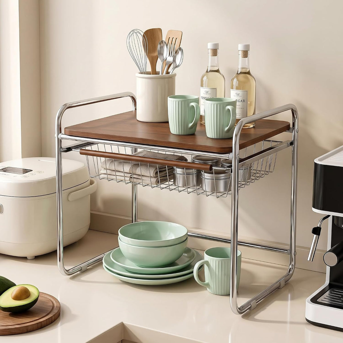 VECELO Kitchen Countertop Organizer