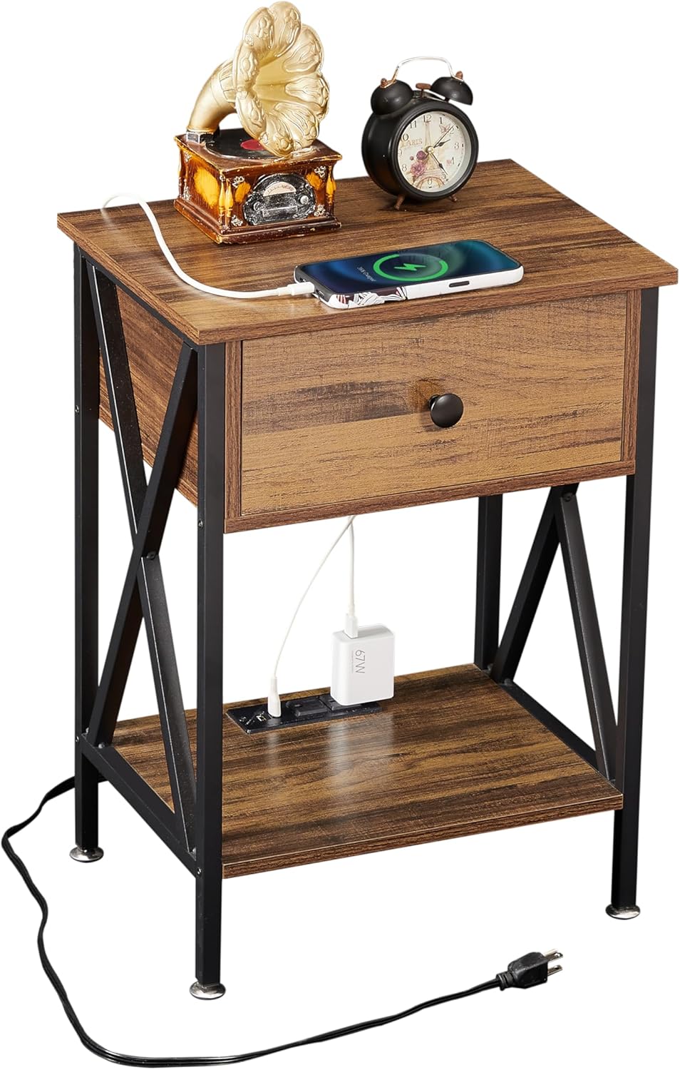 VECELO Nightstand Set of 2